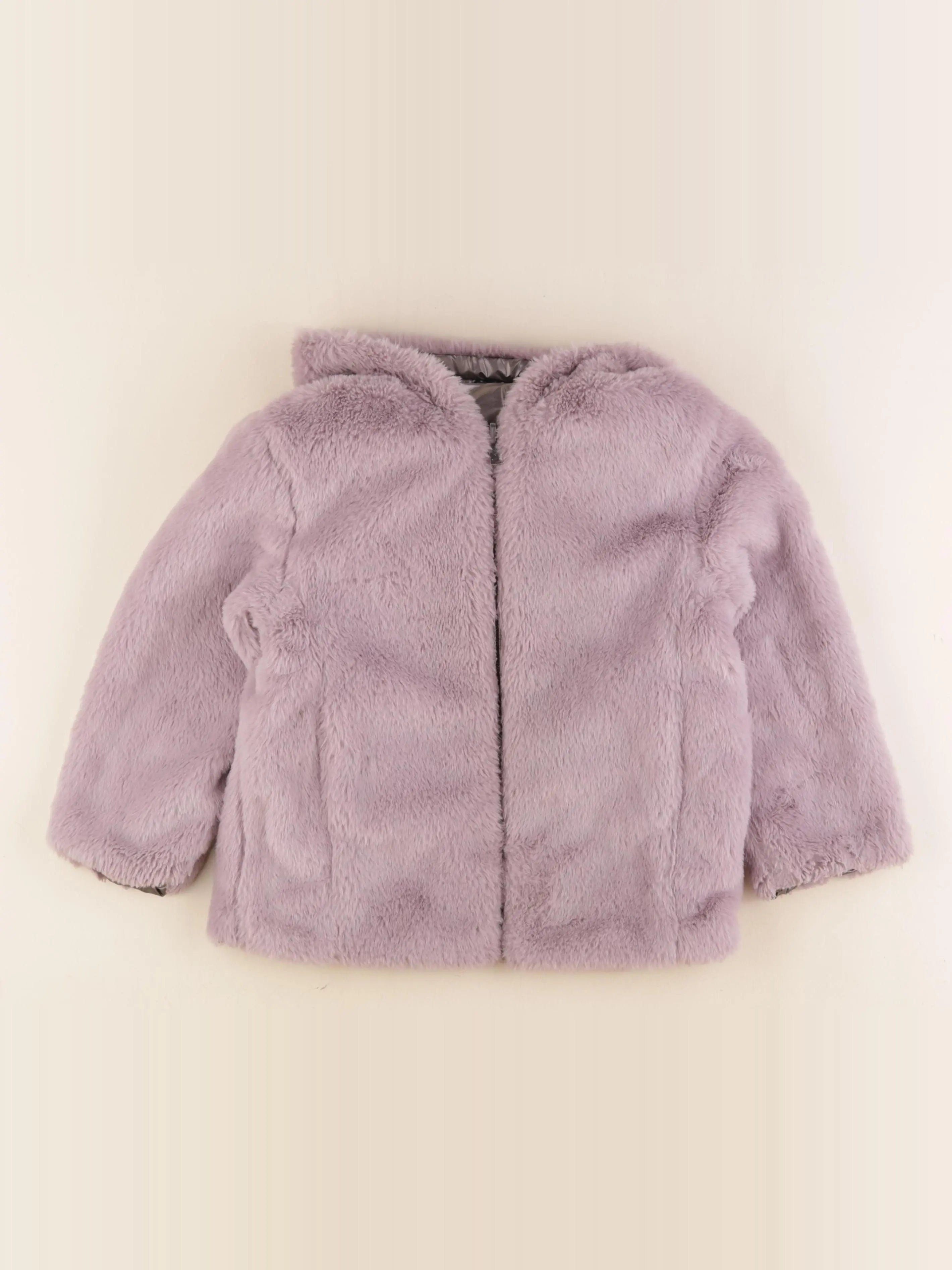 IKKS - veste réversible gris - 6 ans