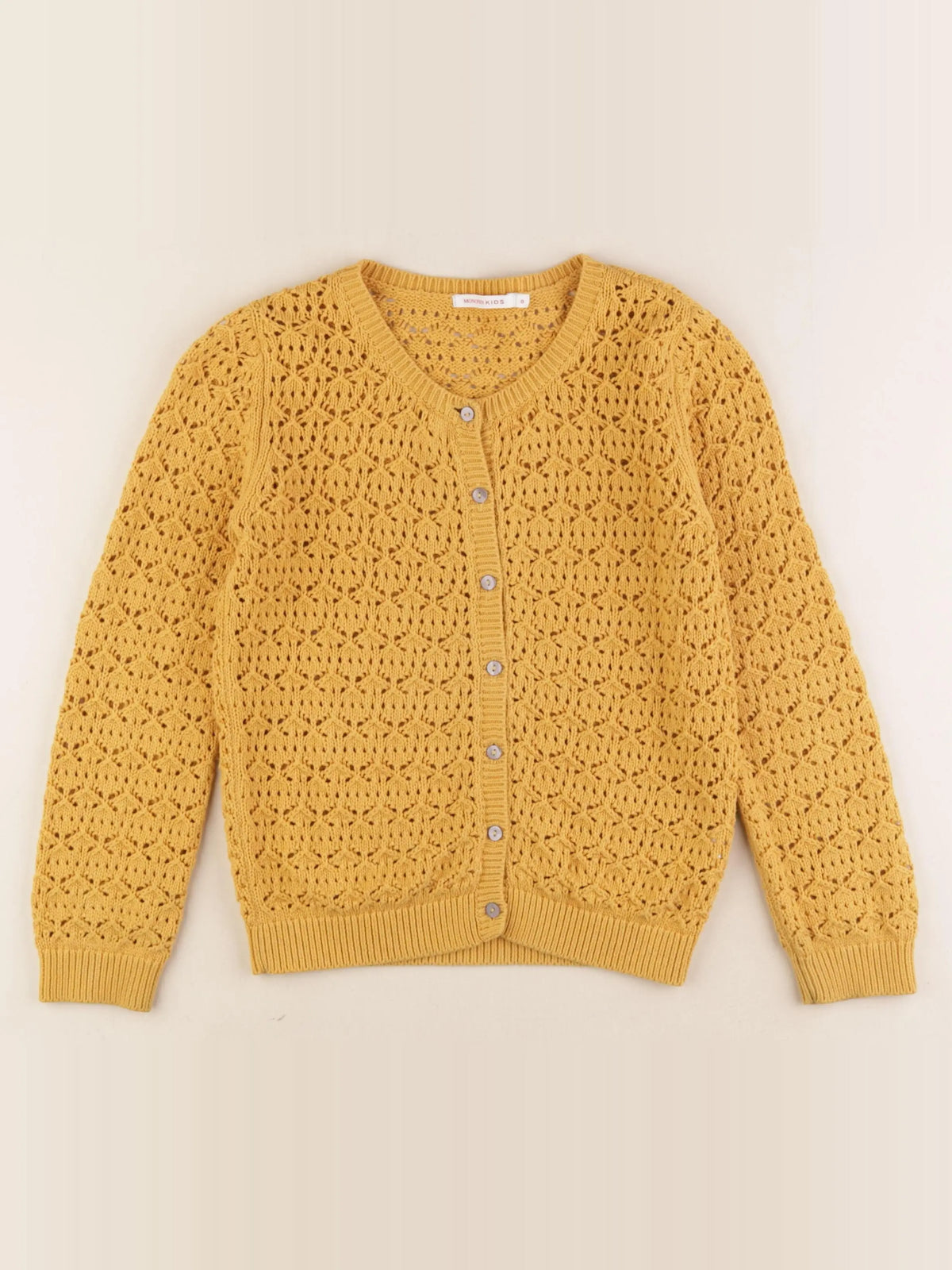 Monoprix - gilet jaune - 8 ans