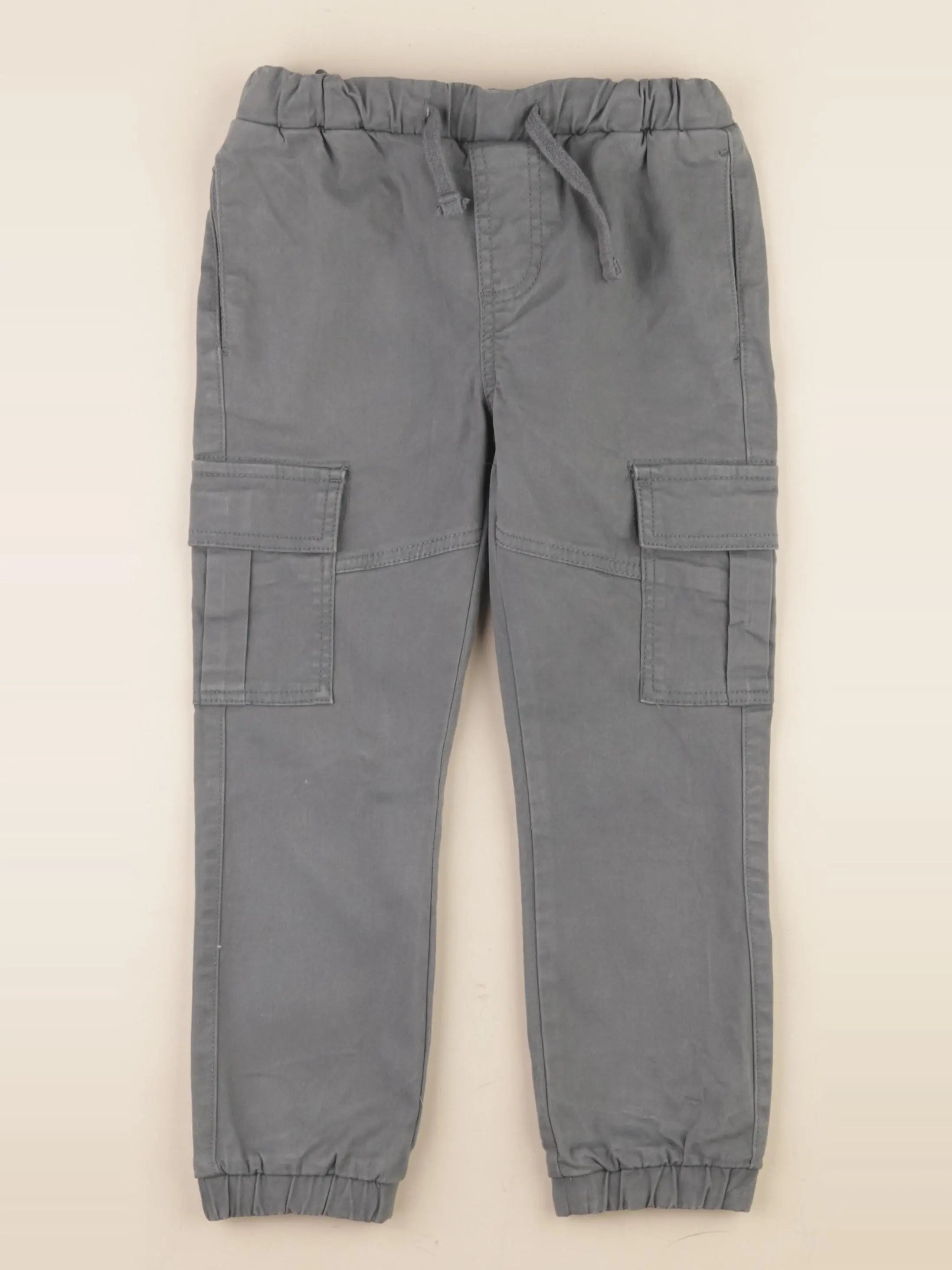 Vertbaudet - pantalon vert - 7 ans
