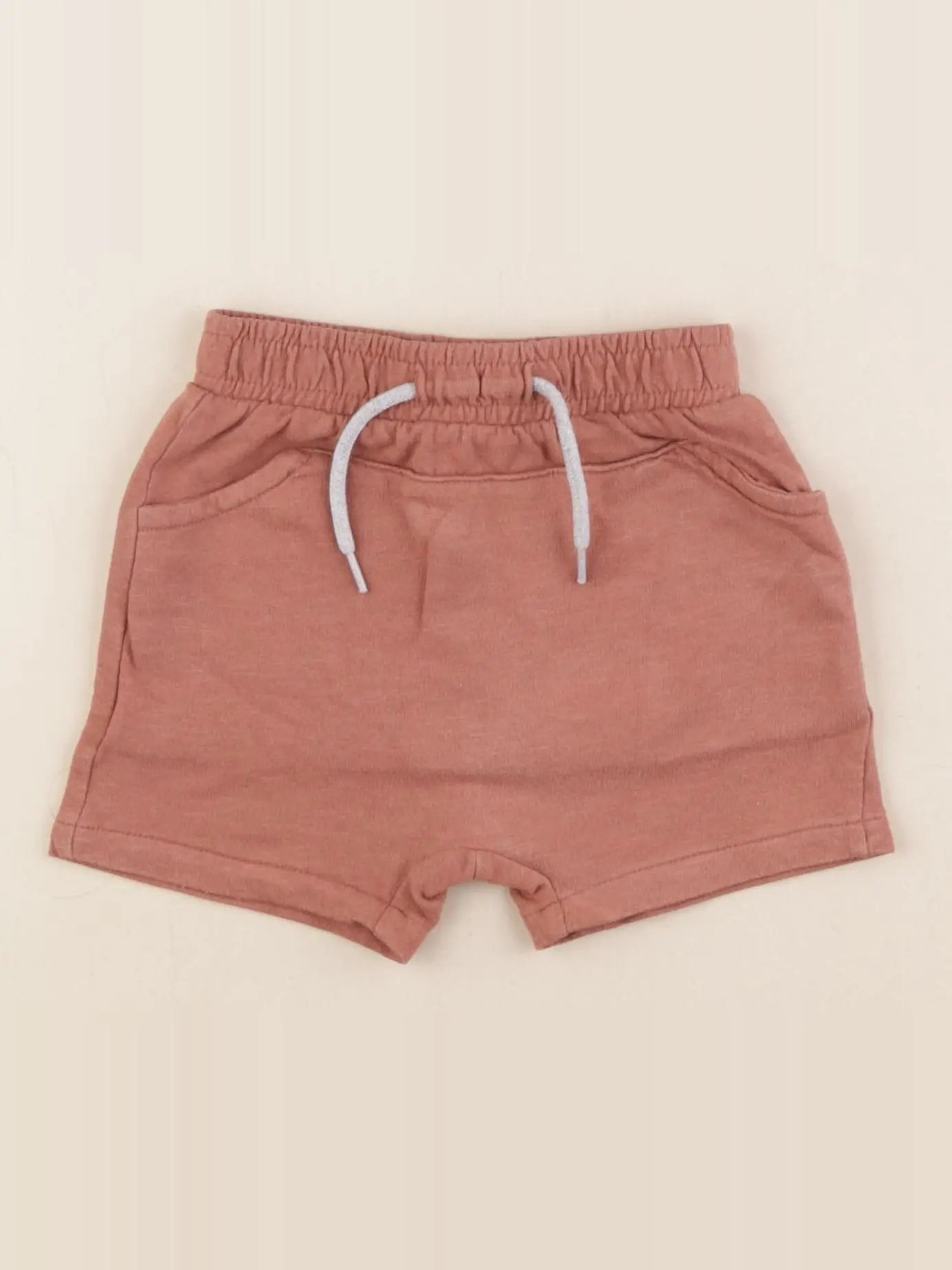 Vertbaudet - short marron - 12 mois