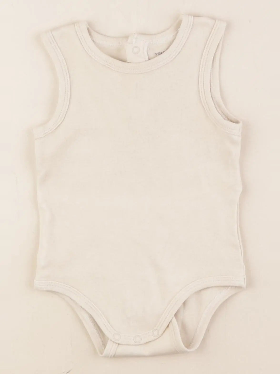Vertbaudet - body beige - 12 mois