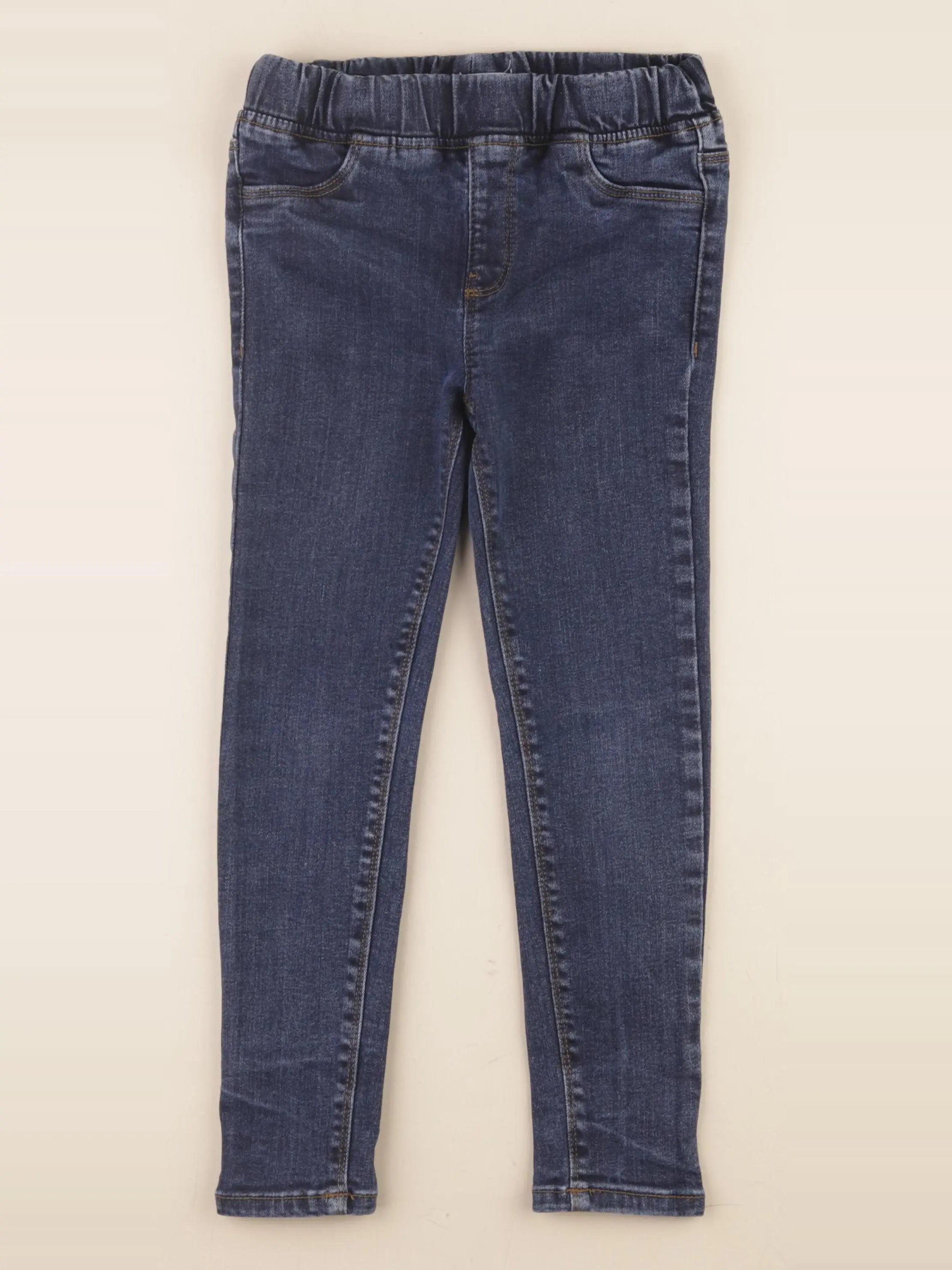 Vertbaudet - jegging bleu - 7 ans