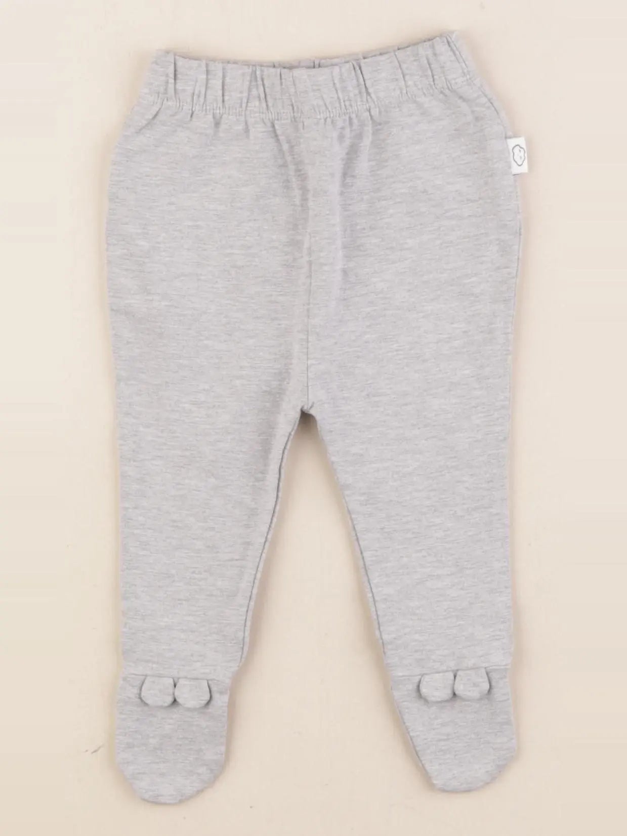 Vertbaudet - legging gris - 3 mois