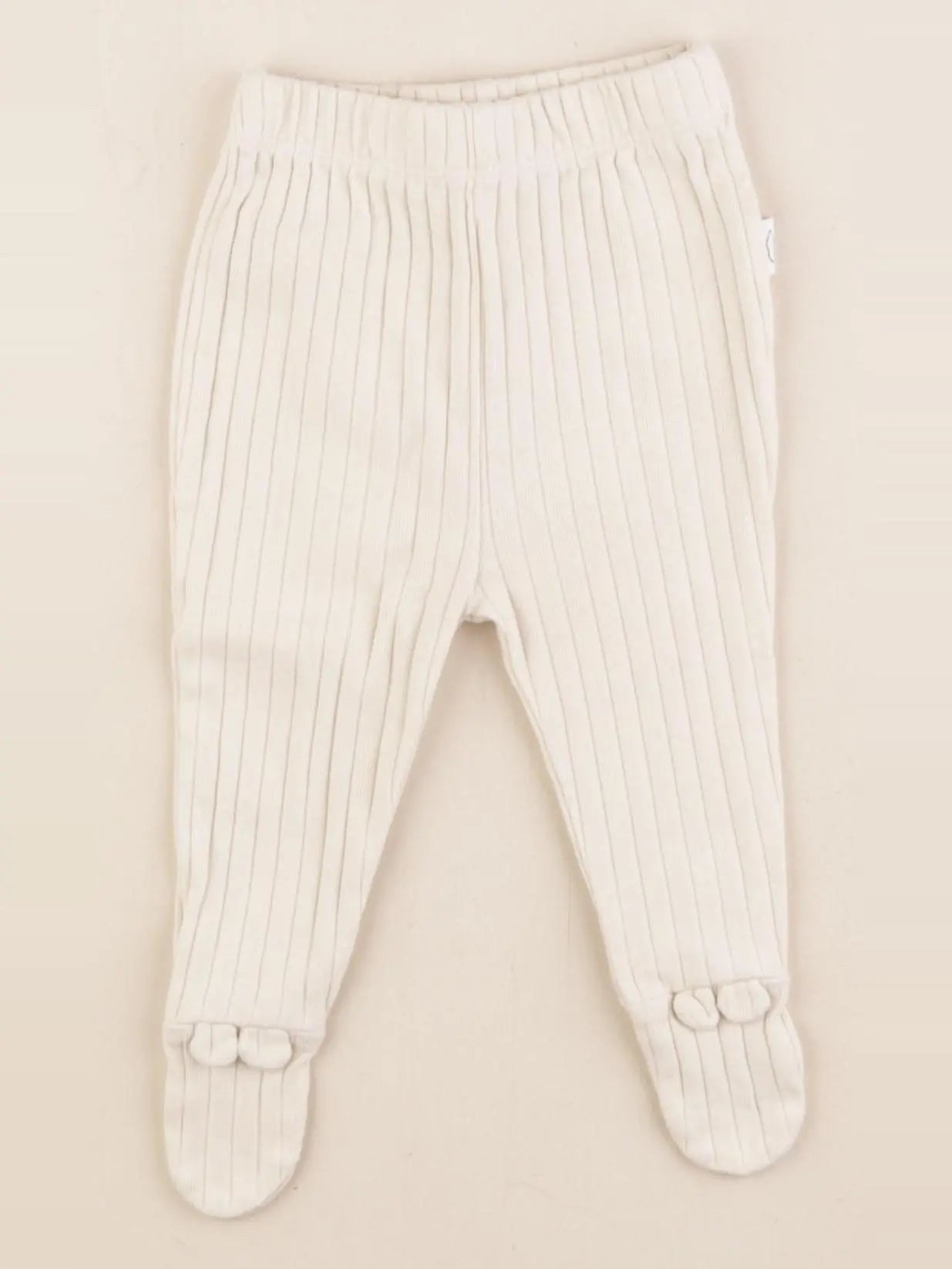 Vertbaudet - legging beige - 3 mois