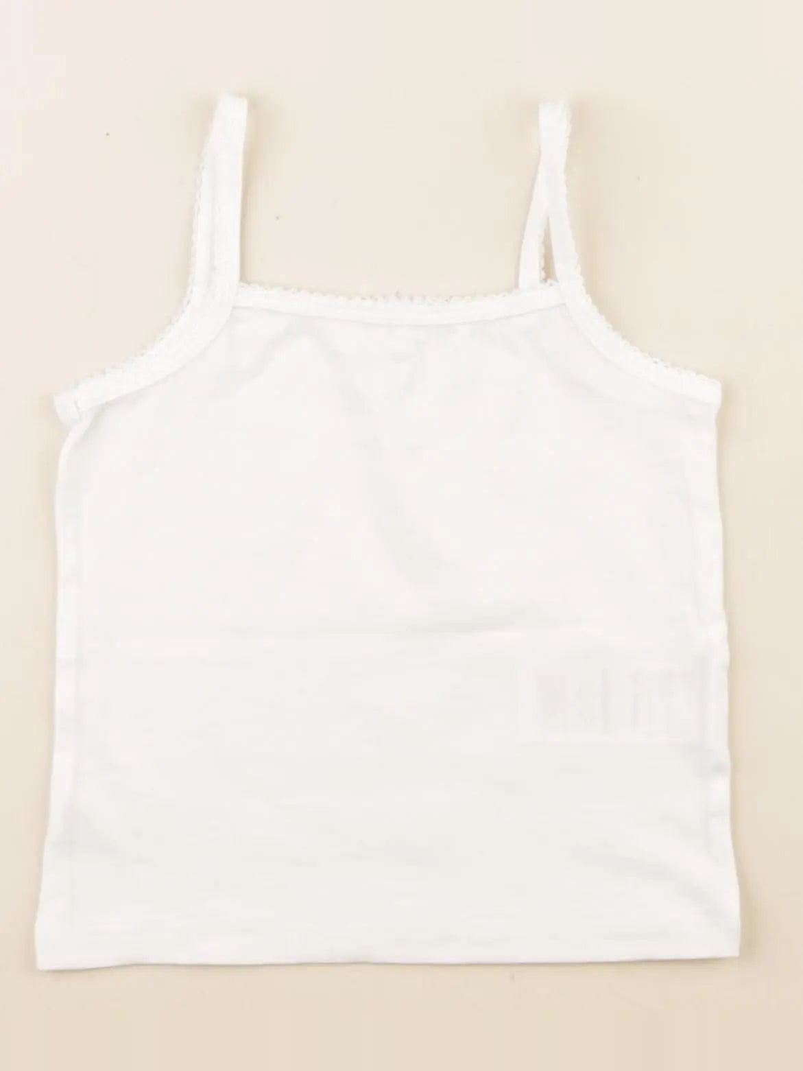 Vertbaudet - maillot de corps blanc - 2 ans