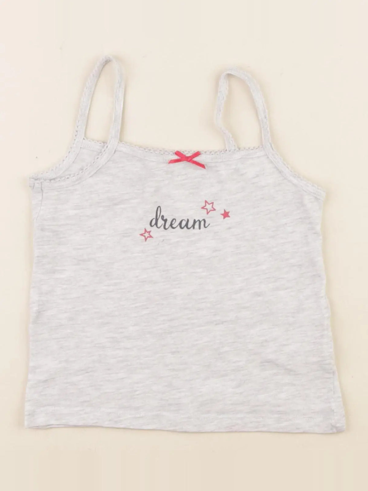Vertbaudet - maillot de corps gris - 2 ans