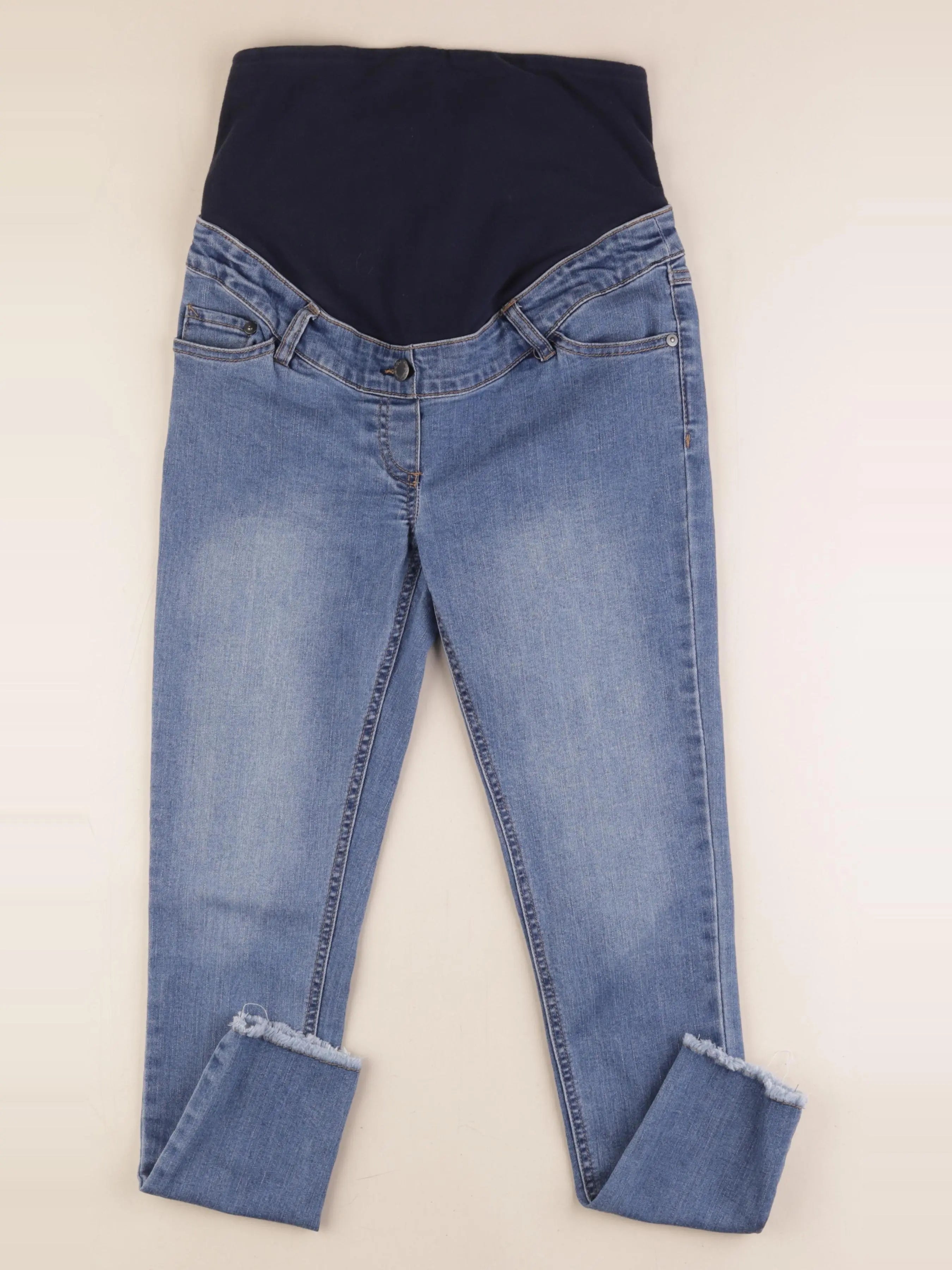 Vertbaudet - jean grossesse bleu - 38