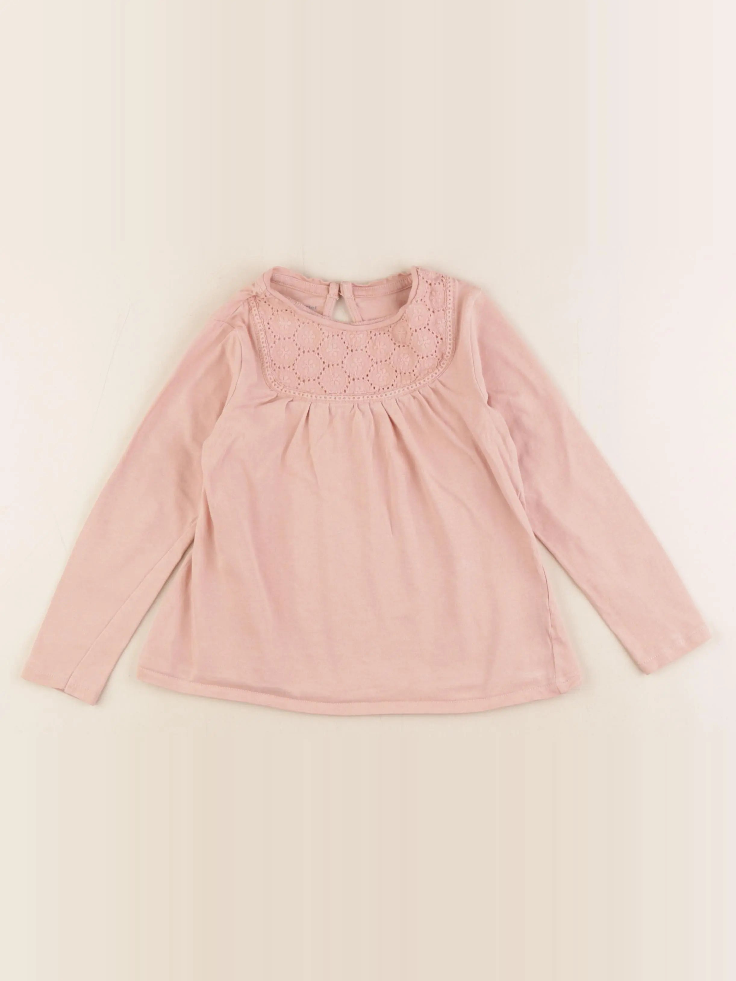 Vertbaudet - tee-shirt rose - 3 ans