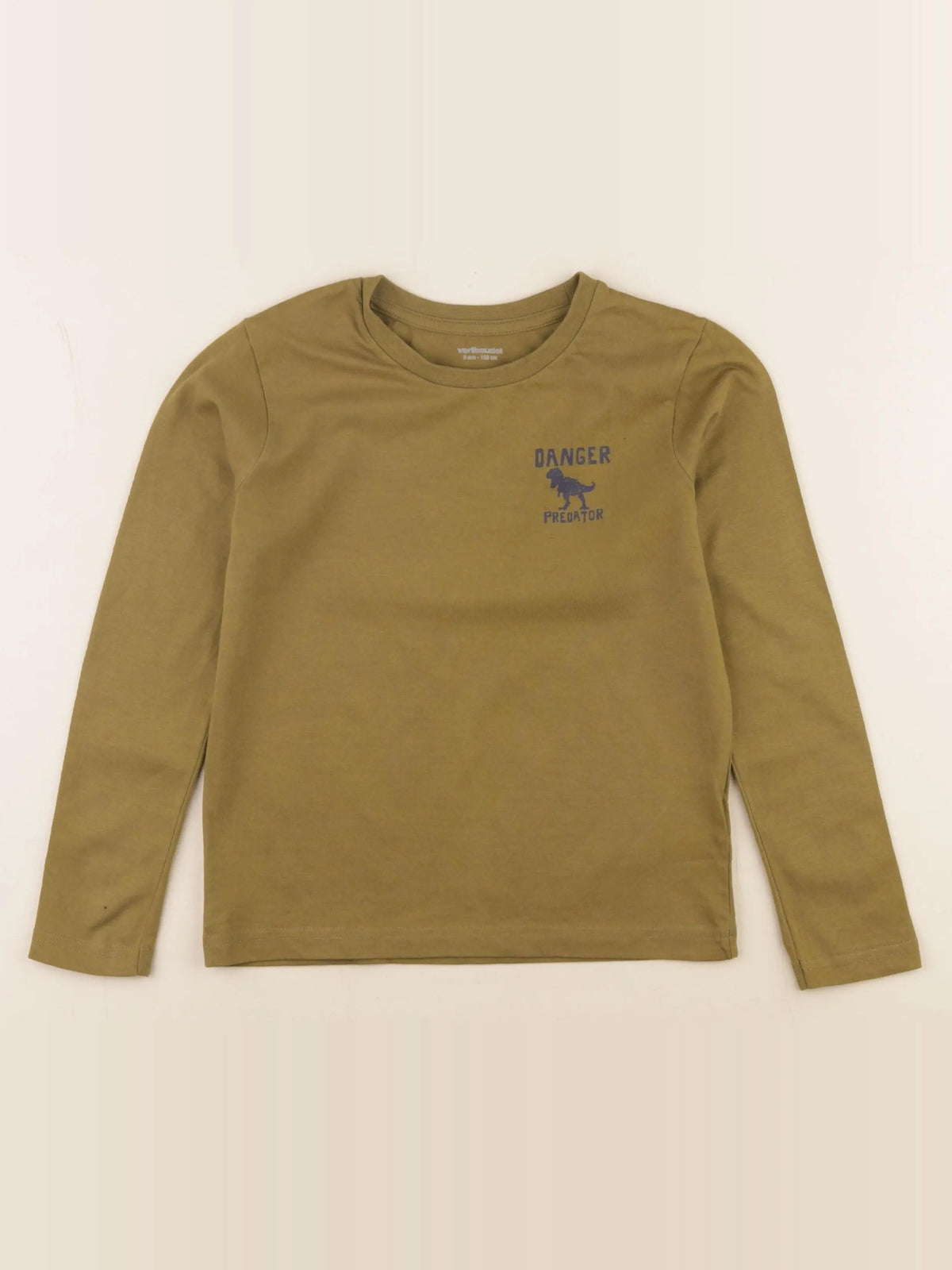 Vertbaudet - tee-shirt vert - 8 ans