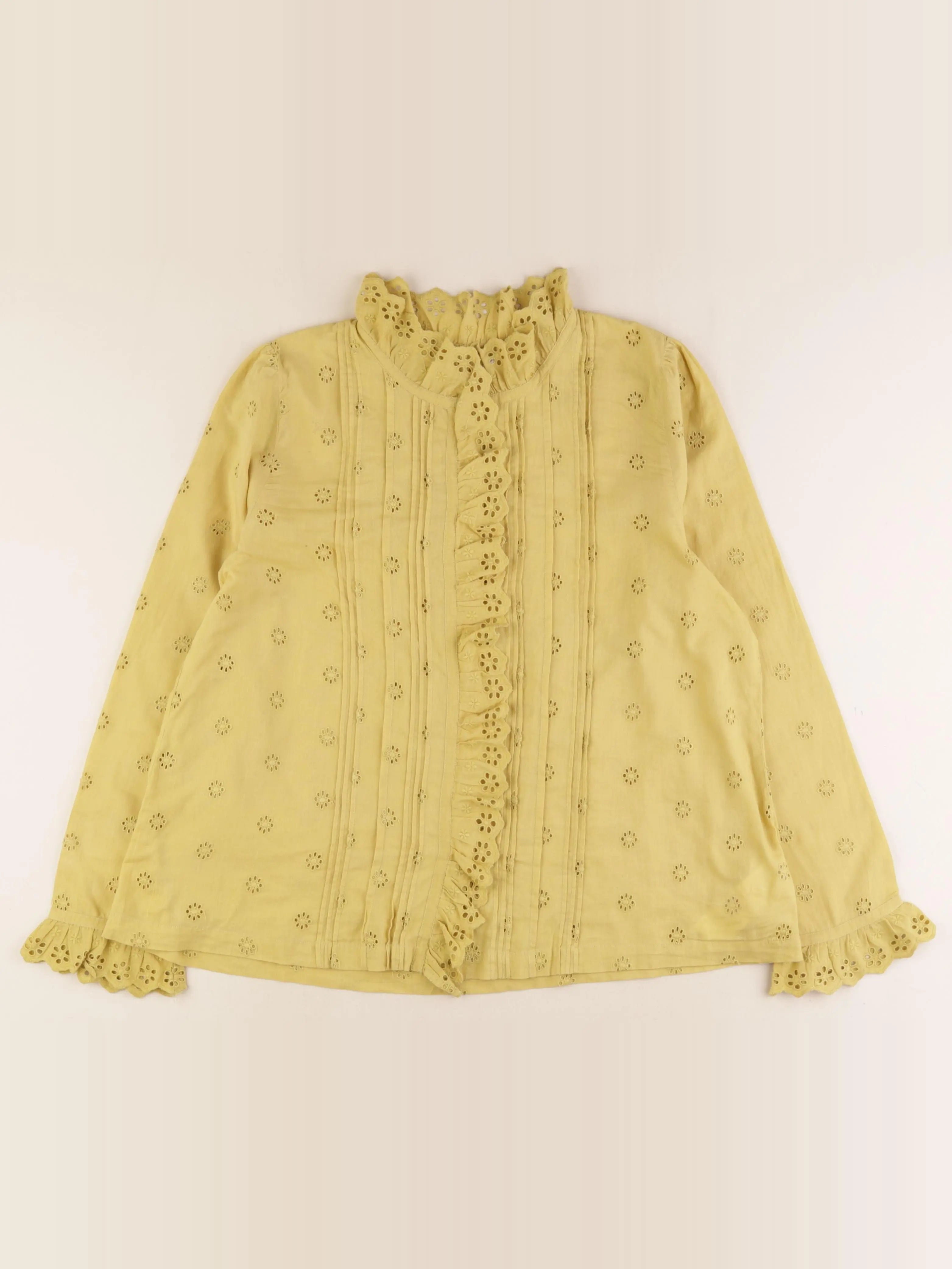 Cyrillus - blouse jaune - 16 ans