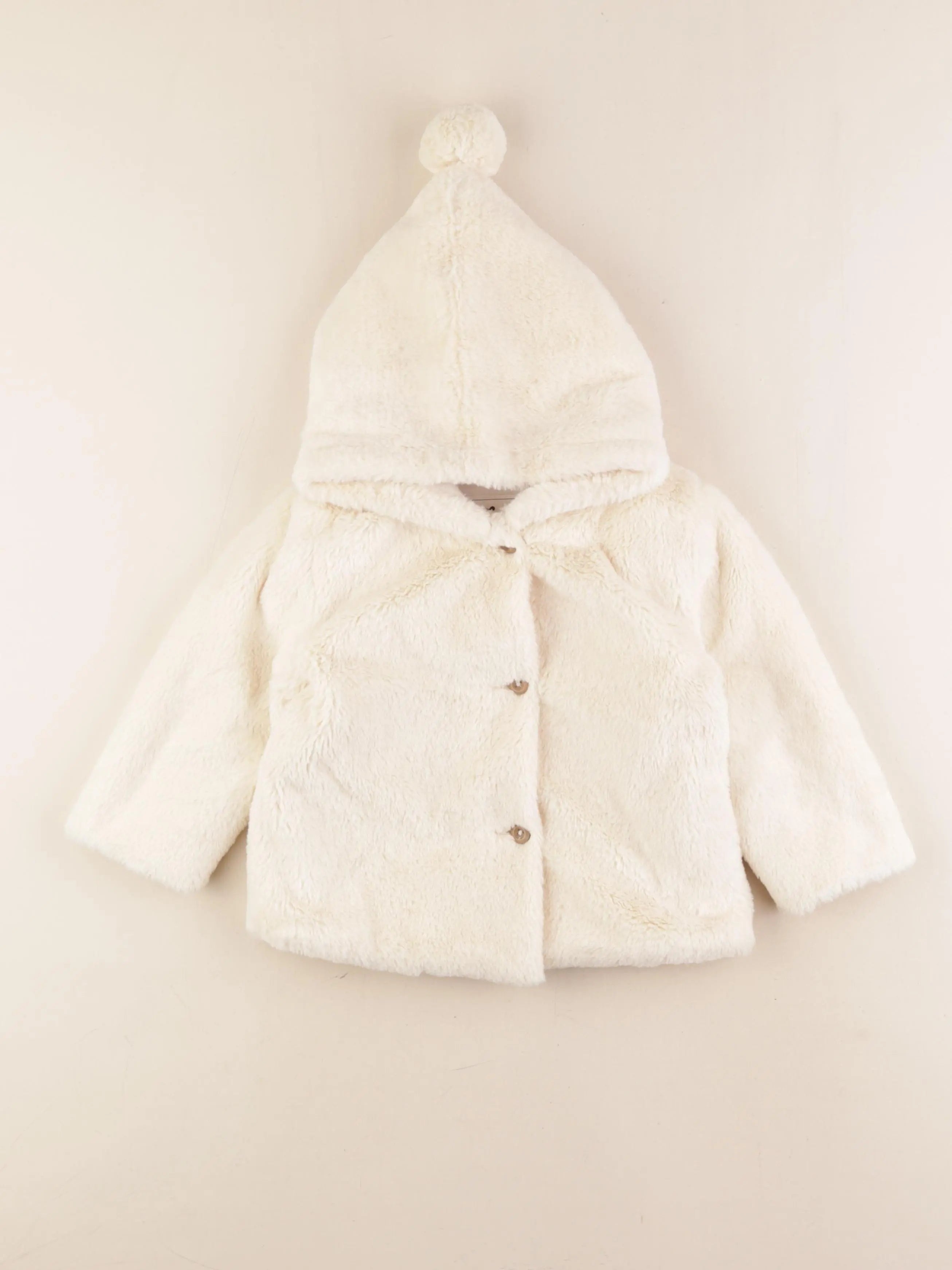 Cyrillus - manteau beige - 24 mois