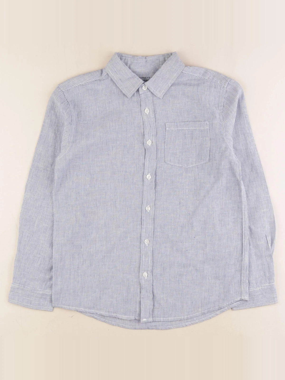Monoprix - chemise bleu - 10 ans