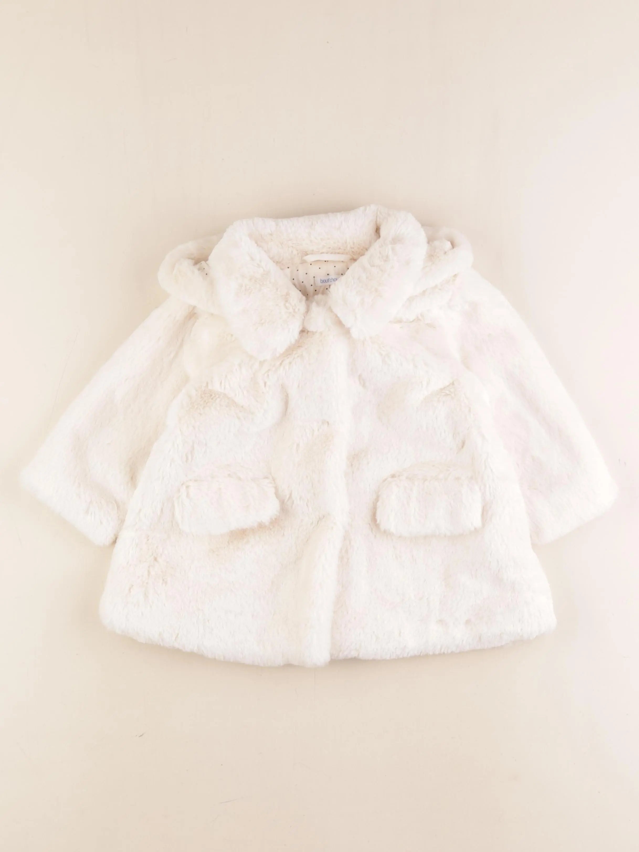 Boutchou - manteau beige - 12 mois