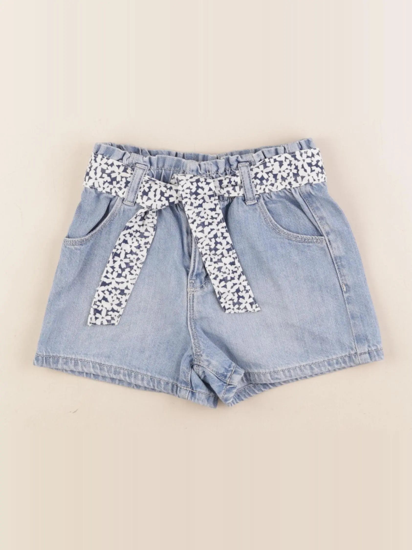 Okaidi - short bleu - 4 ans