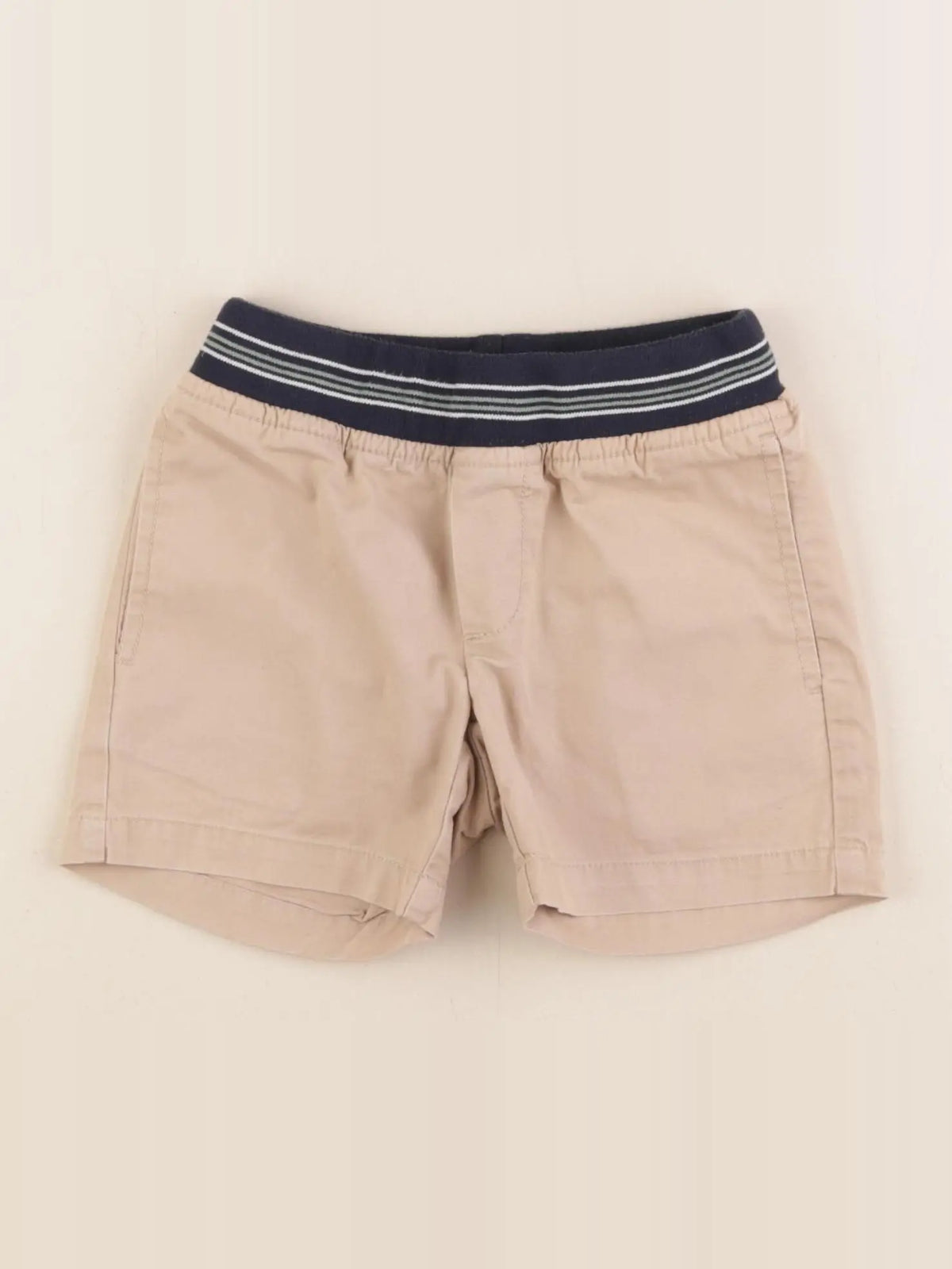 Monoprix - short beige - 3 ans