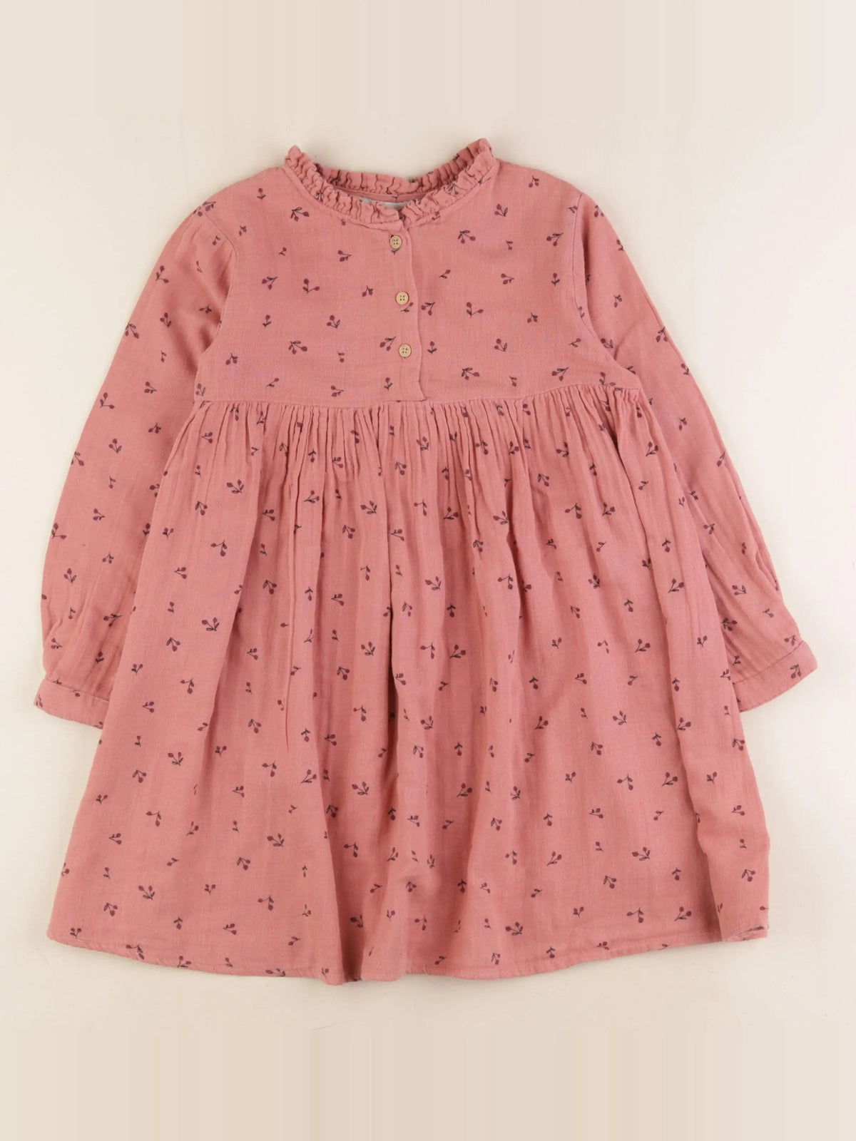 Vertbaudet - robe rose - 5 ans