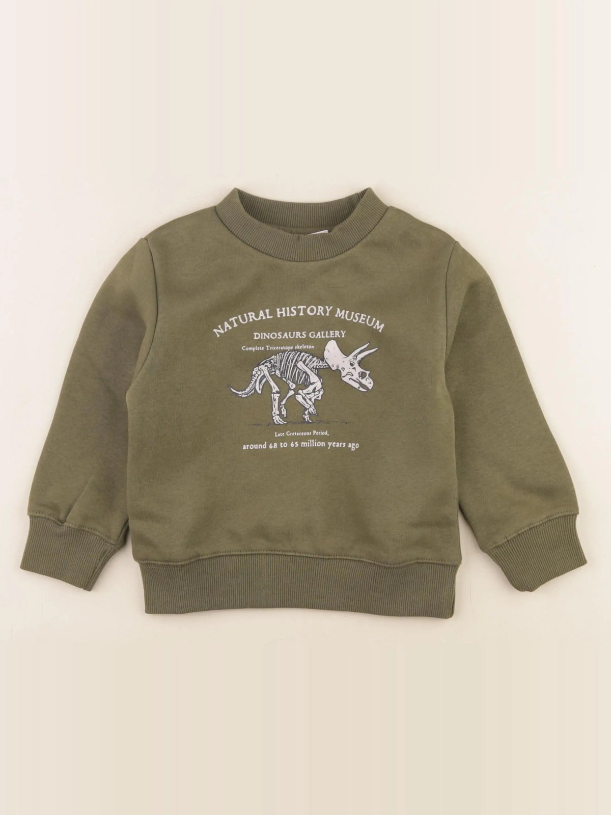 Vertbaudet - sweat vert - 3 ans