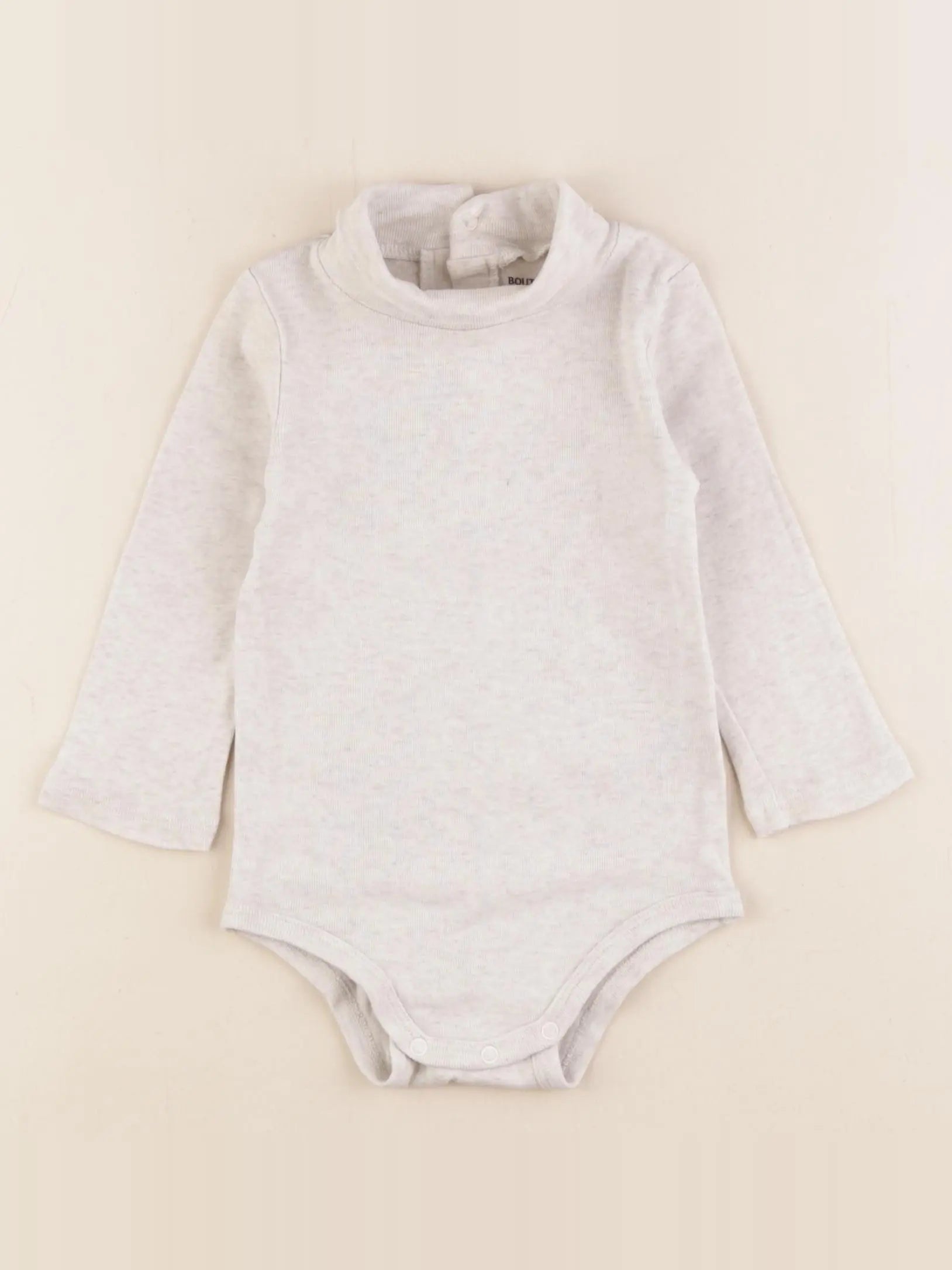 Boutchou - body à col beige - 9 mois