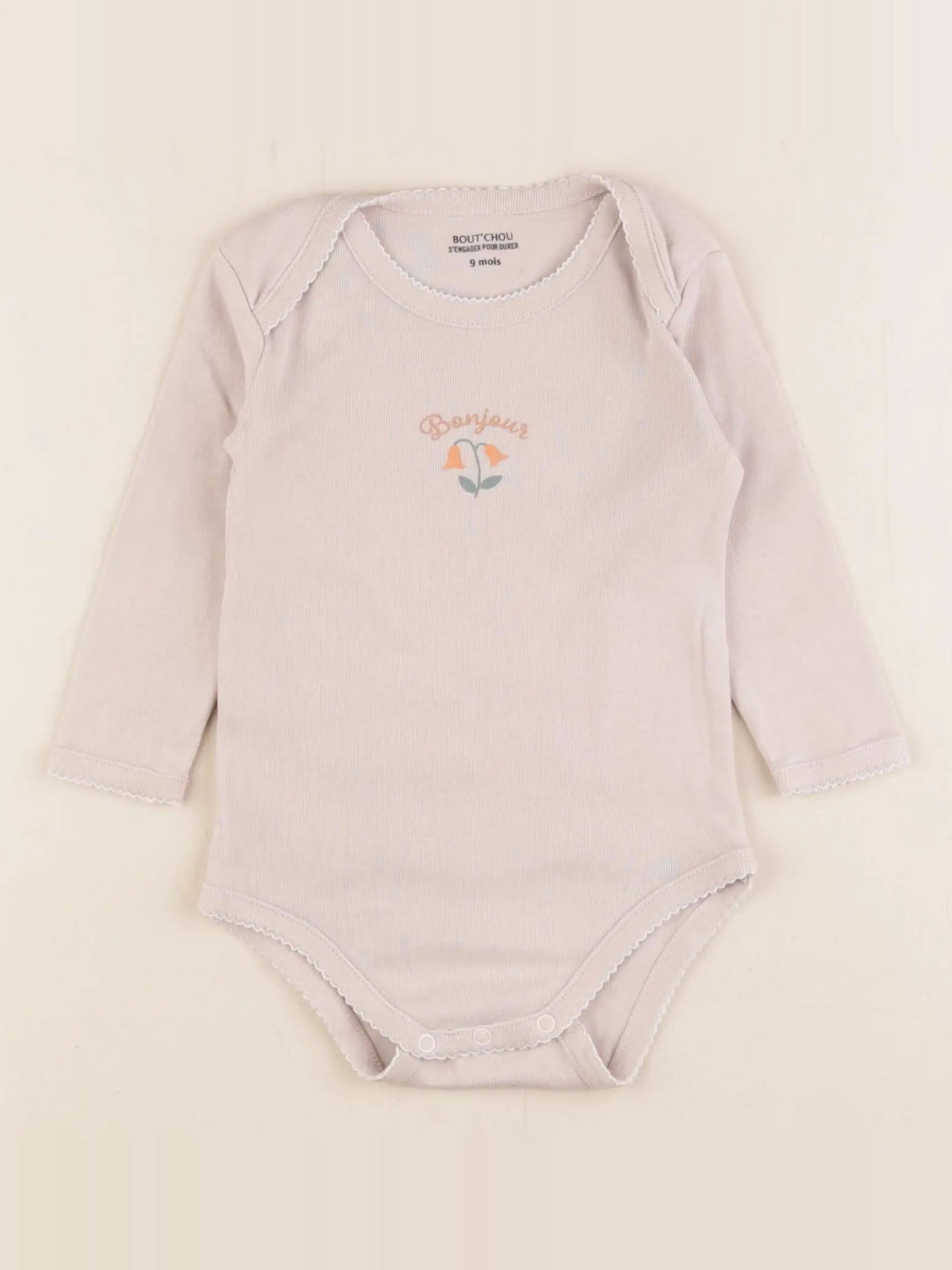Boutchou - body marron - 9 mois