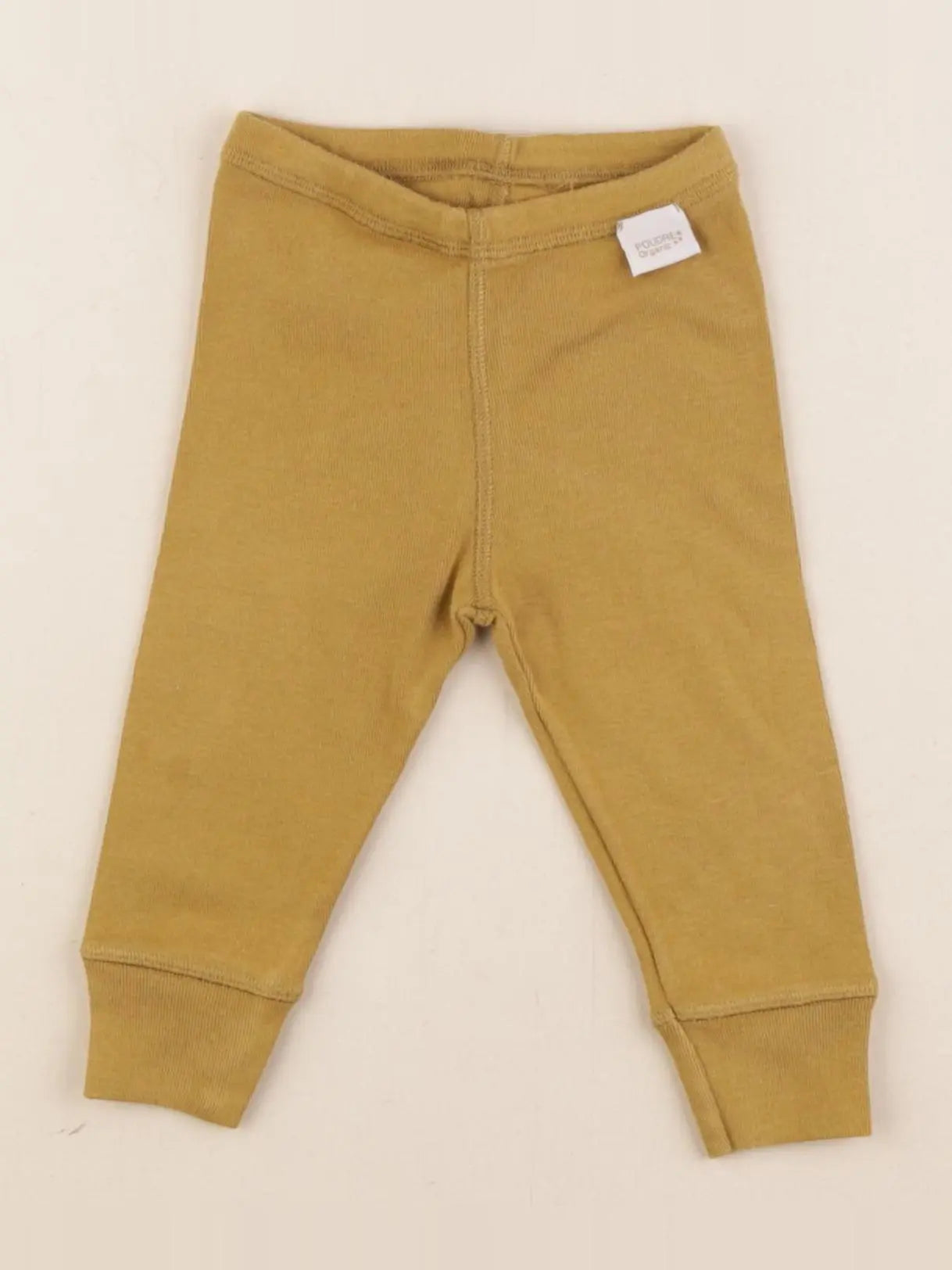 Poudre Organic - legging jaune - 3 mois