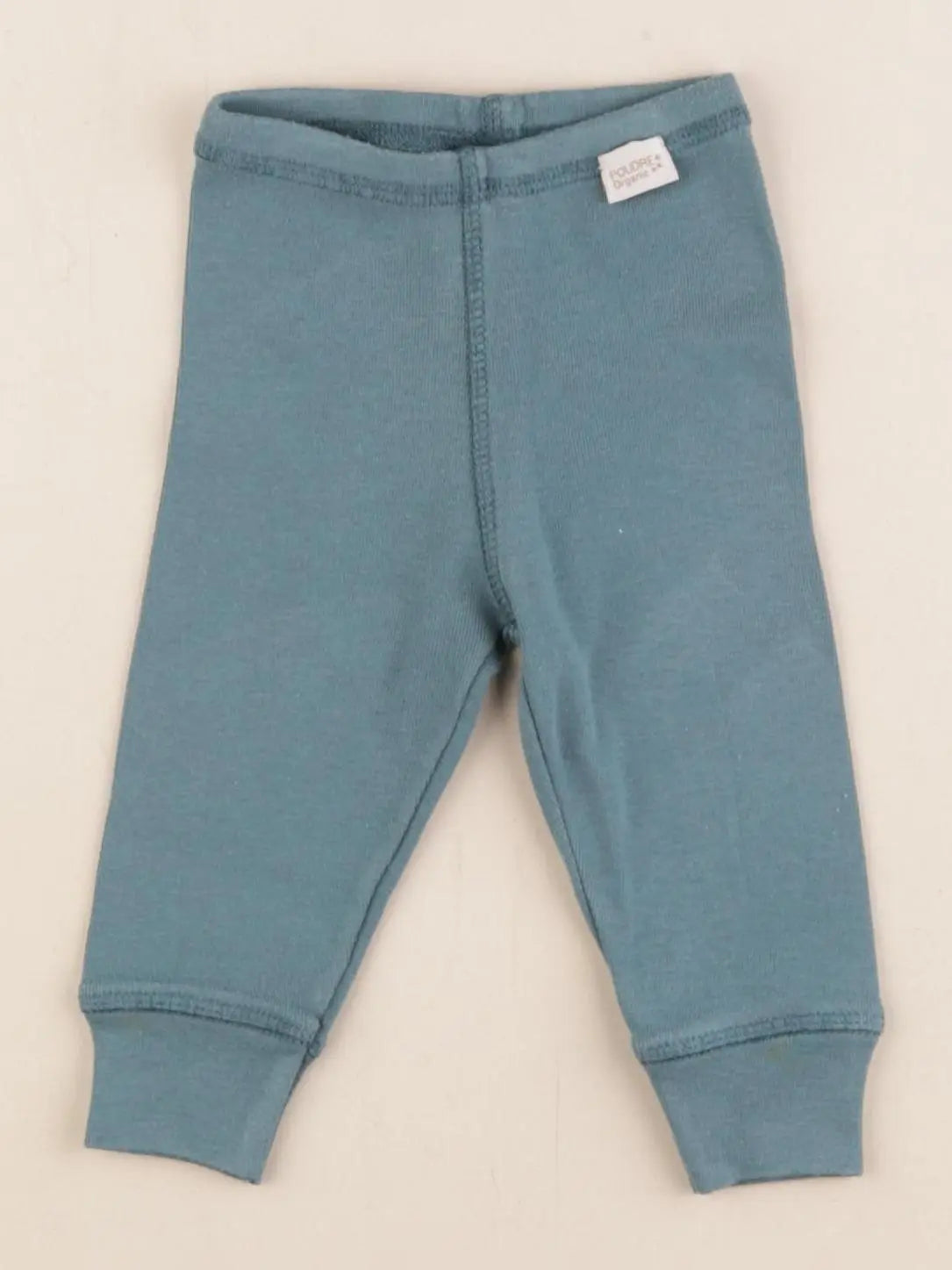 Poudre Organic - legging bleu - 3 mois
