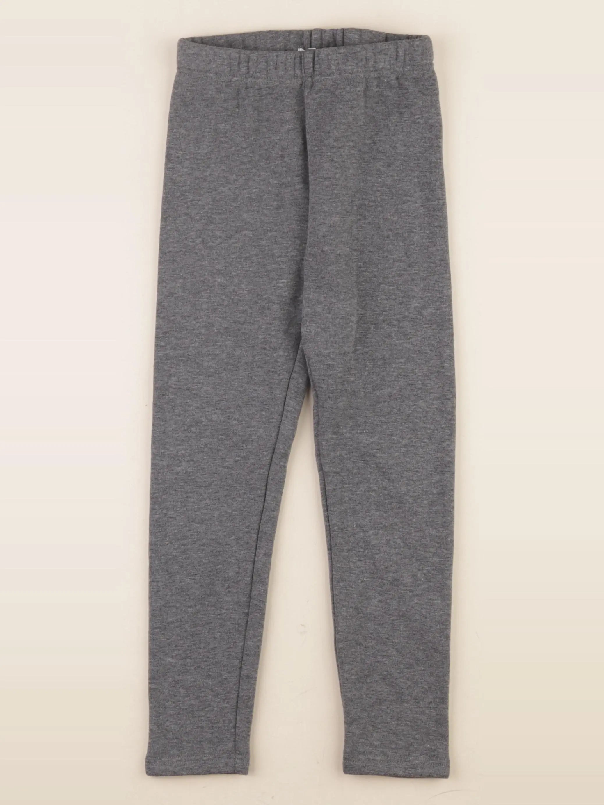 Vertbaudet - legging doublé gris - 6 ans