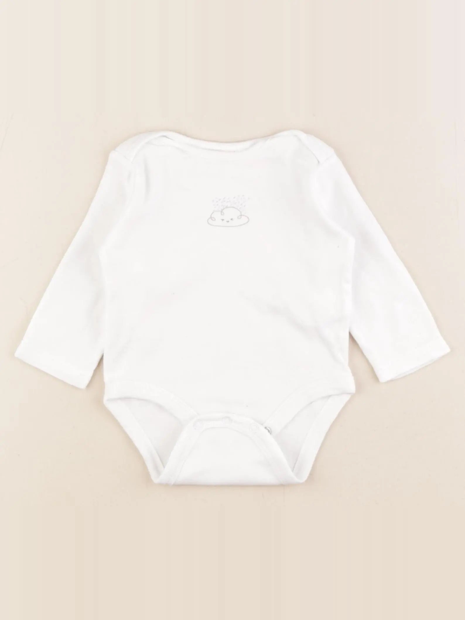 Zara - body blanc - 3/6 mois