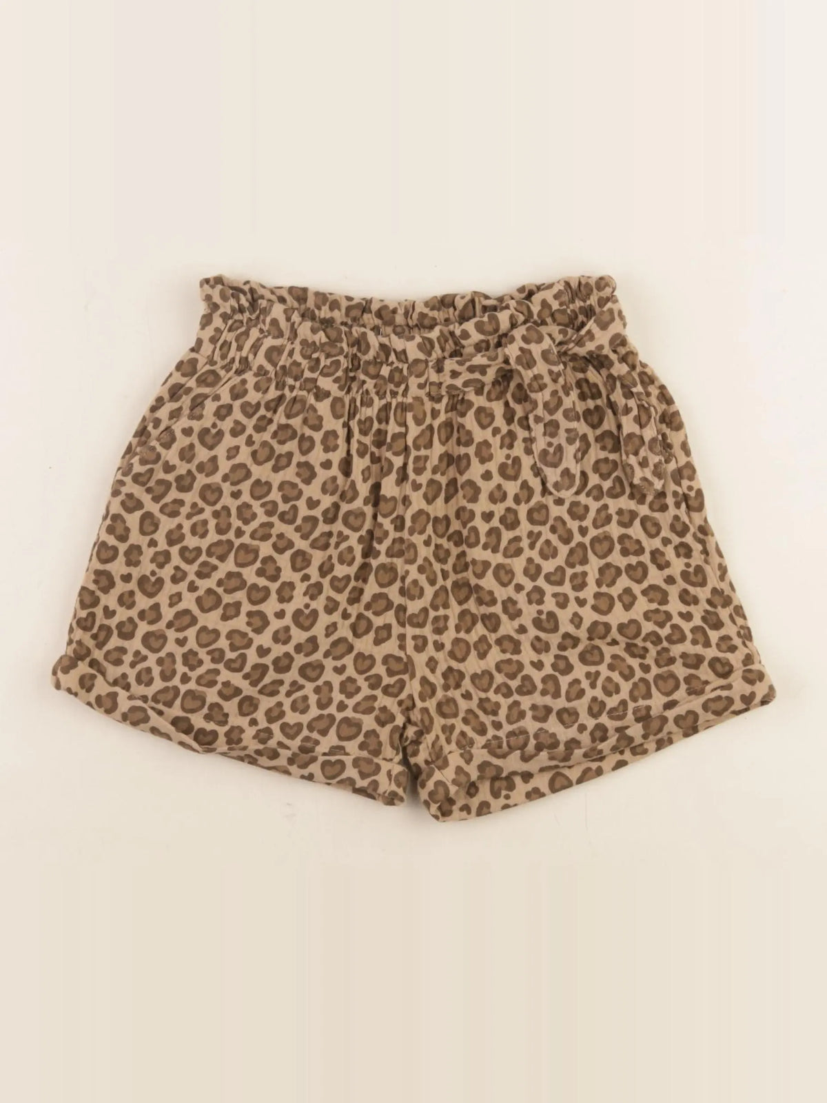 Vertbaudet - short marron - 6 ans
