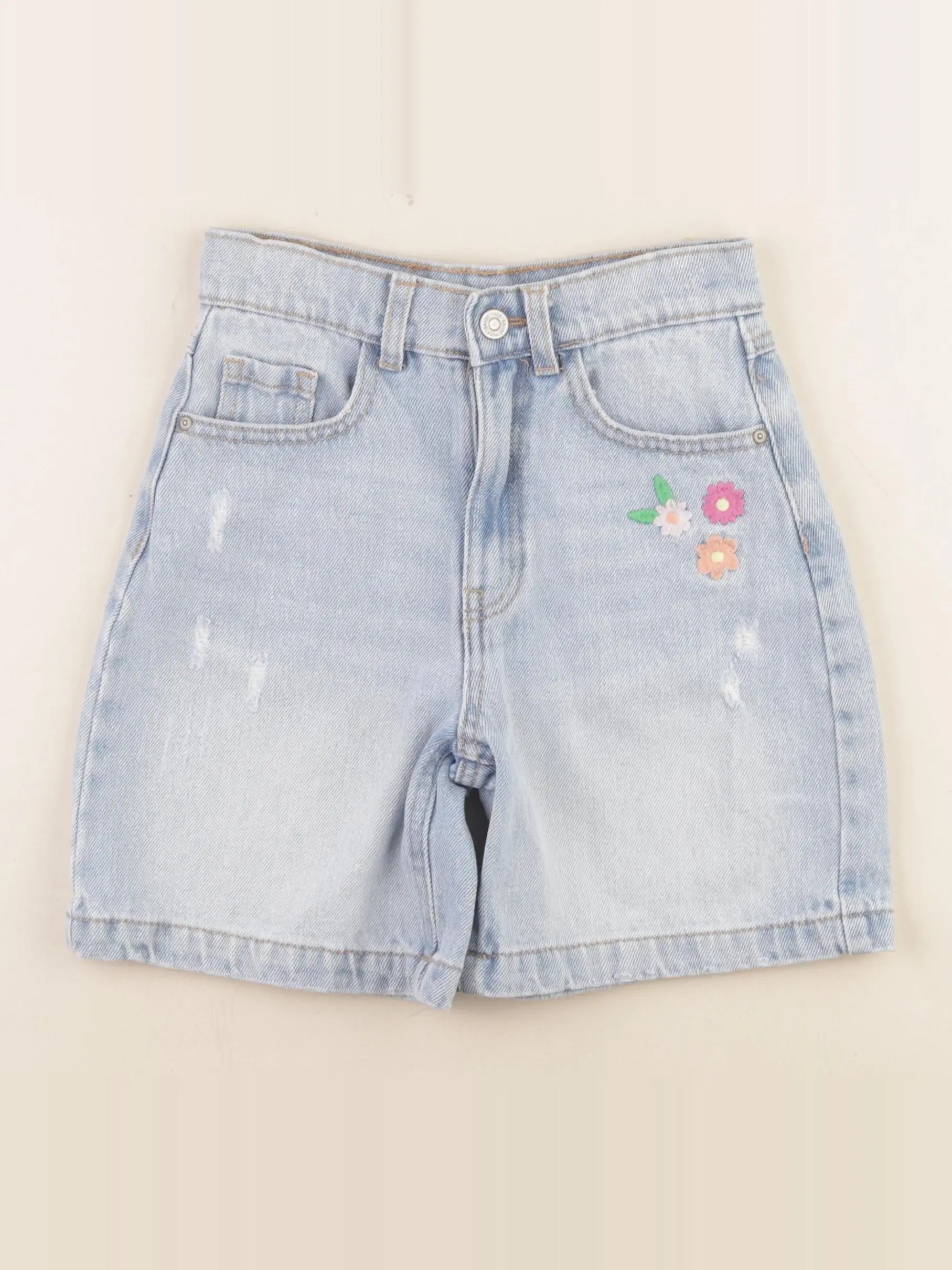 Vertbaudet - short bleu - 6 ans