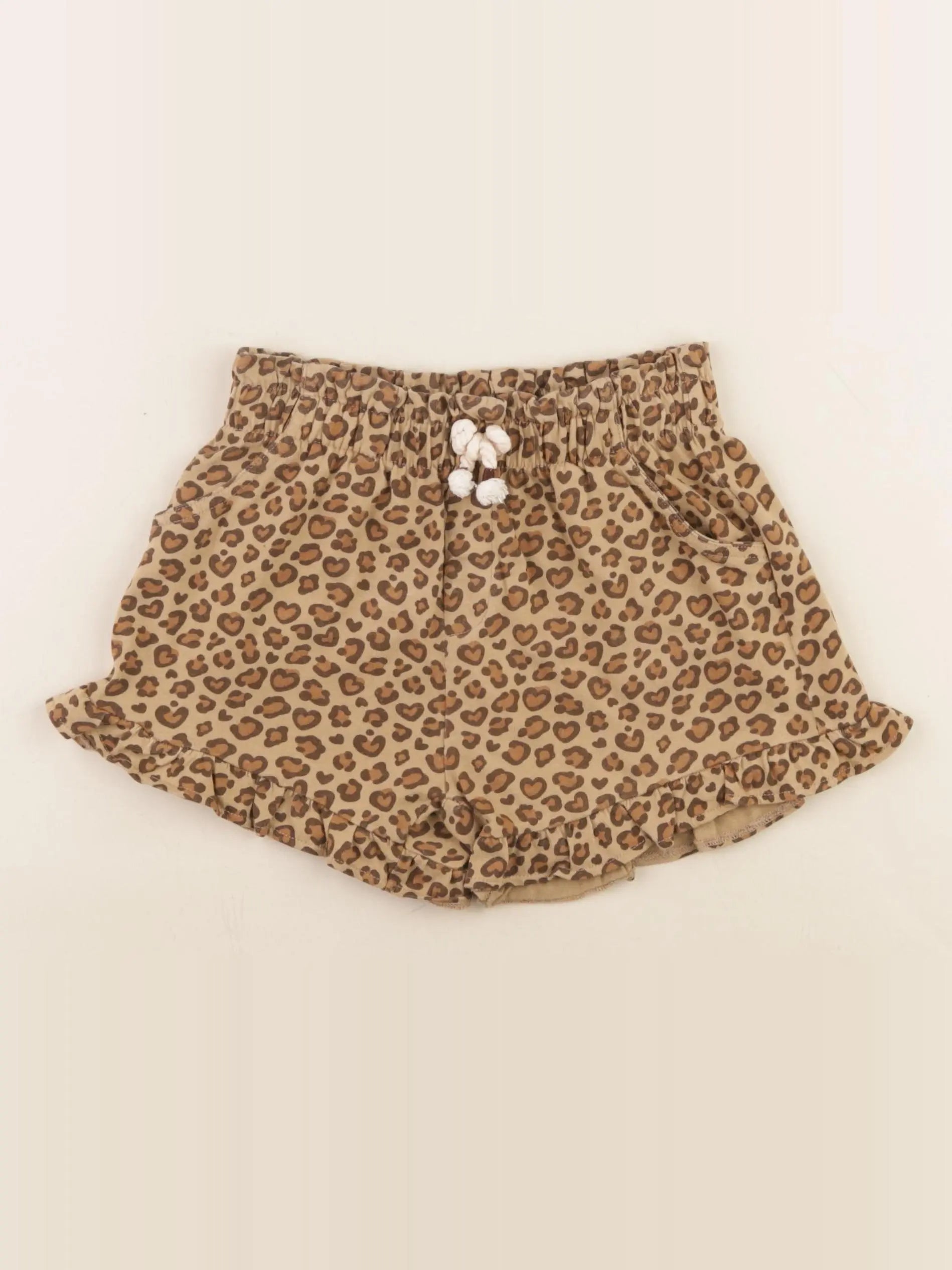 Vertbaudet - short marron - 6 ans