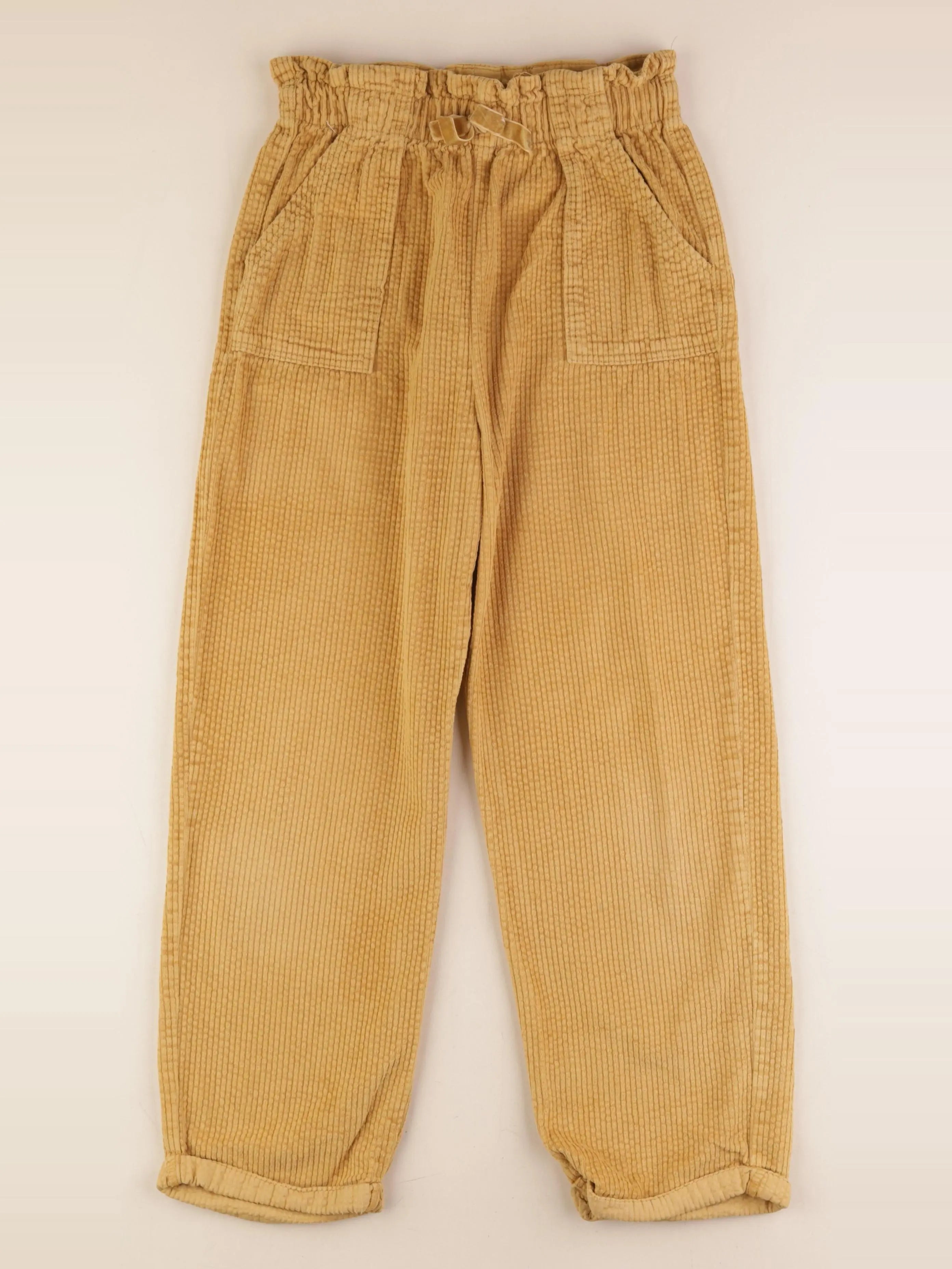 Vertbaudet - pantalon jaune - 12 ans