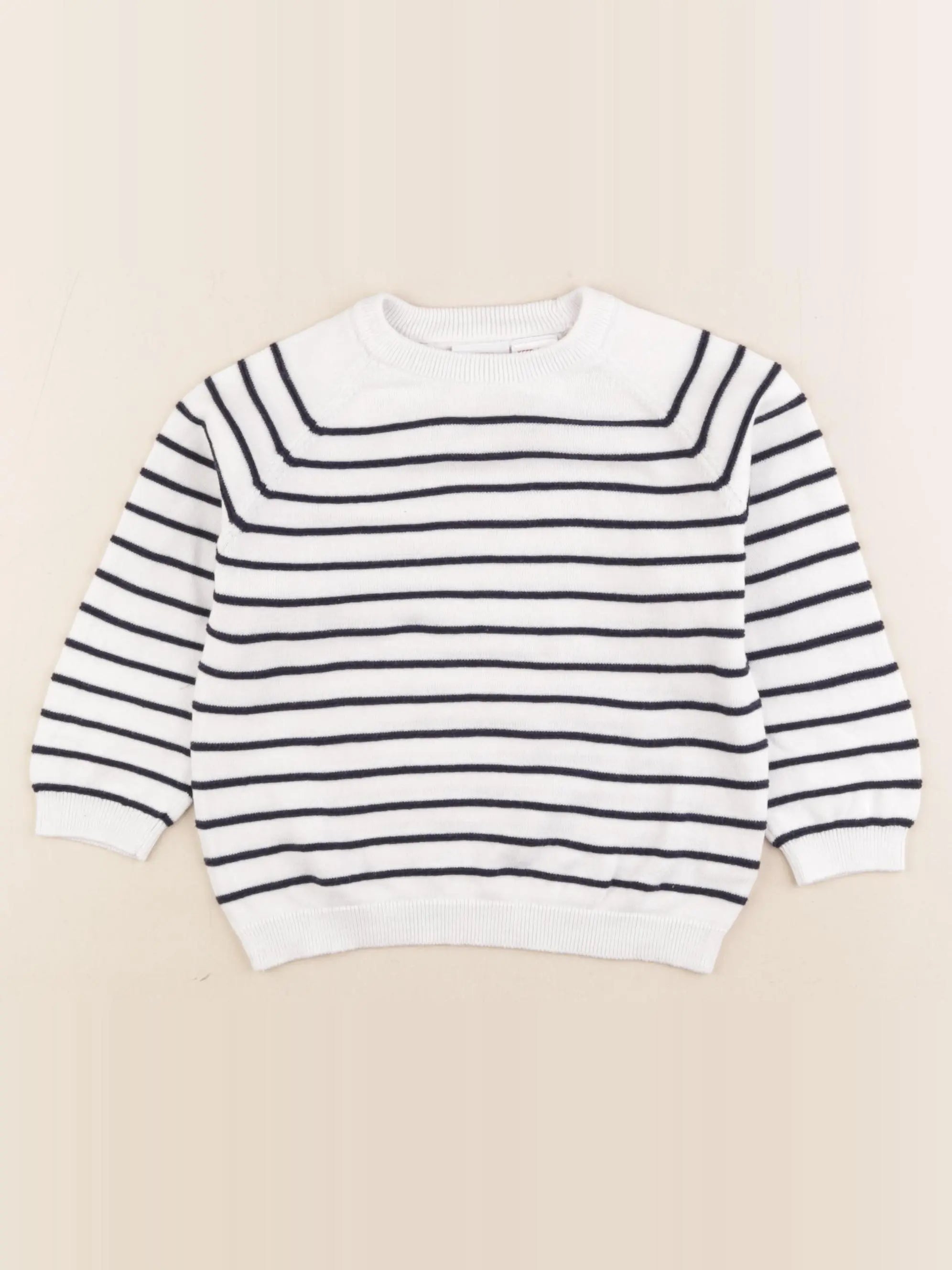 Zara - pull blanc - 18/24 mois