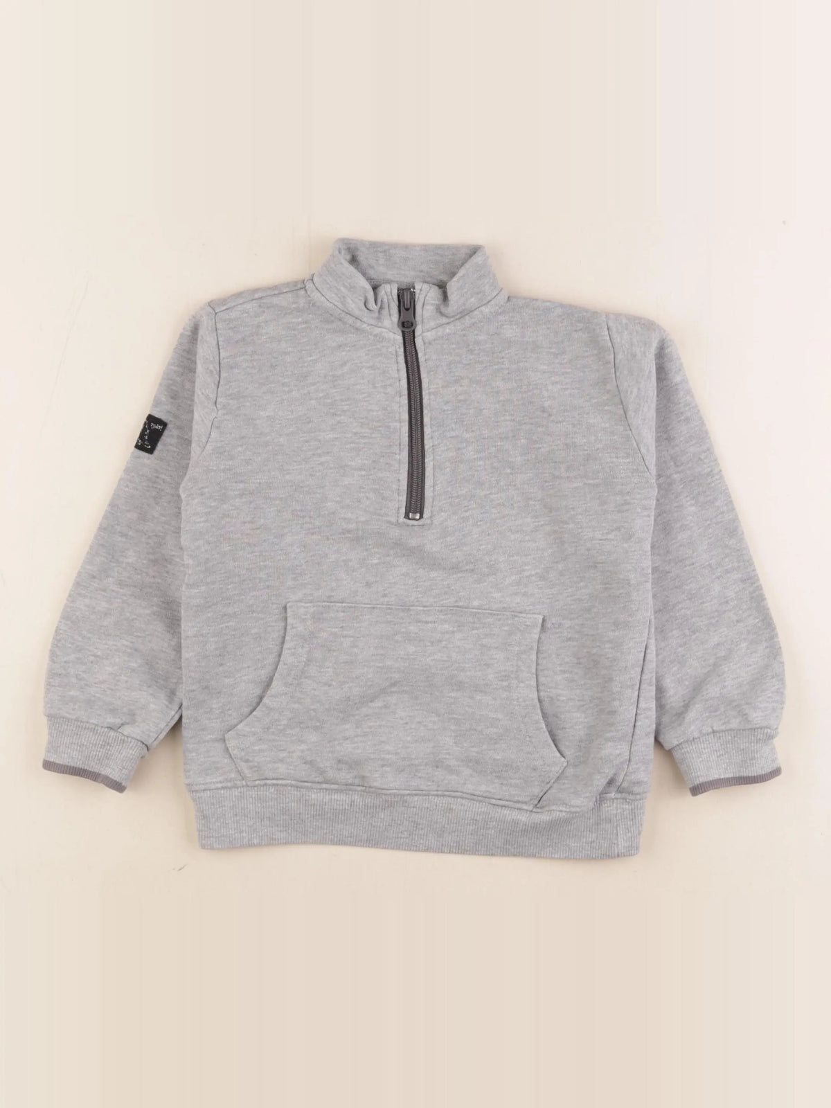 Mango - sweat gris - 3/4 ans