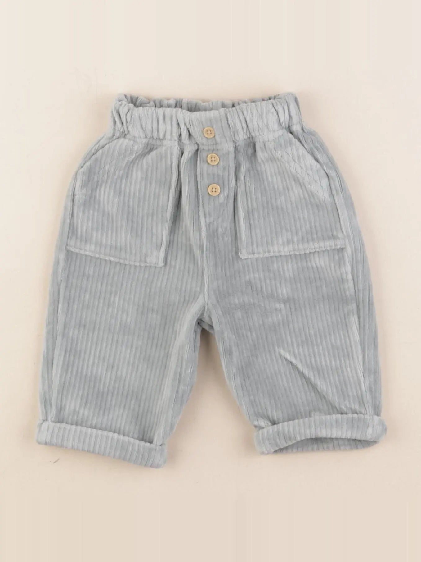 Vertbaudet - pantalon vert - 3 mois