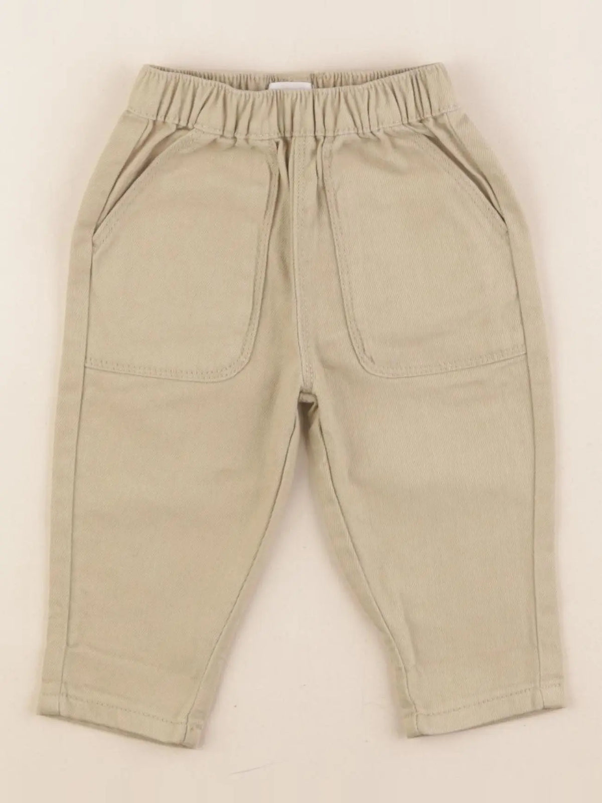 Vertbaudet - pantalon vert - 3 mois