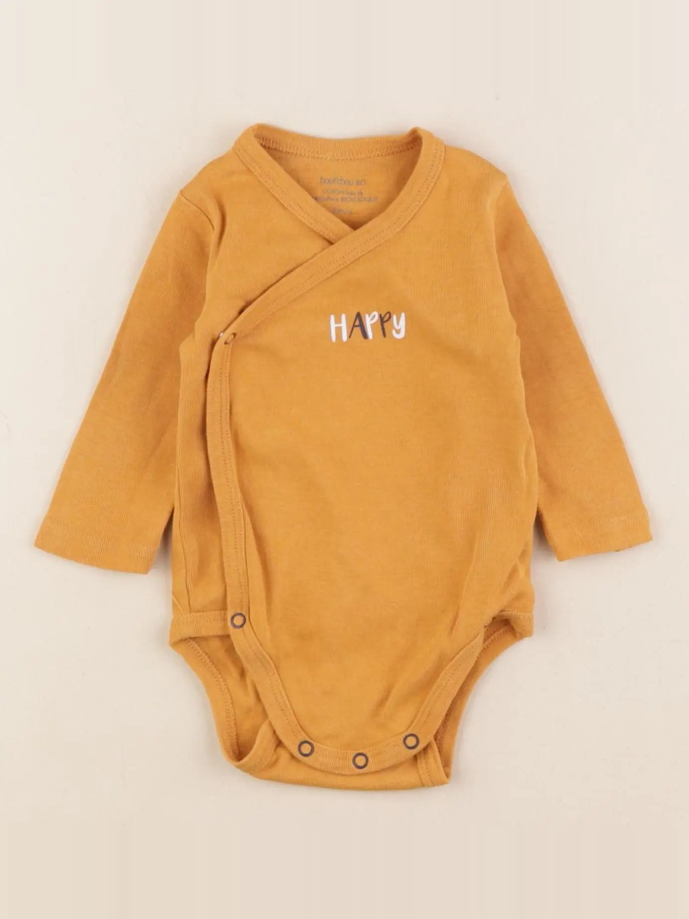 Boutchou - body jaune - 3 mois