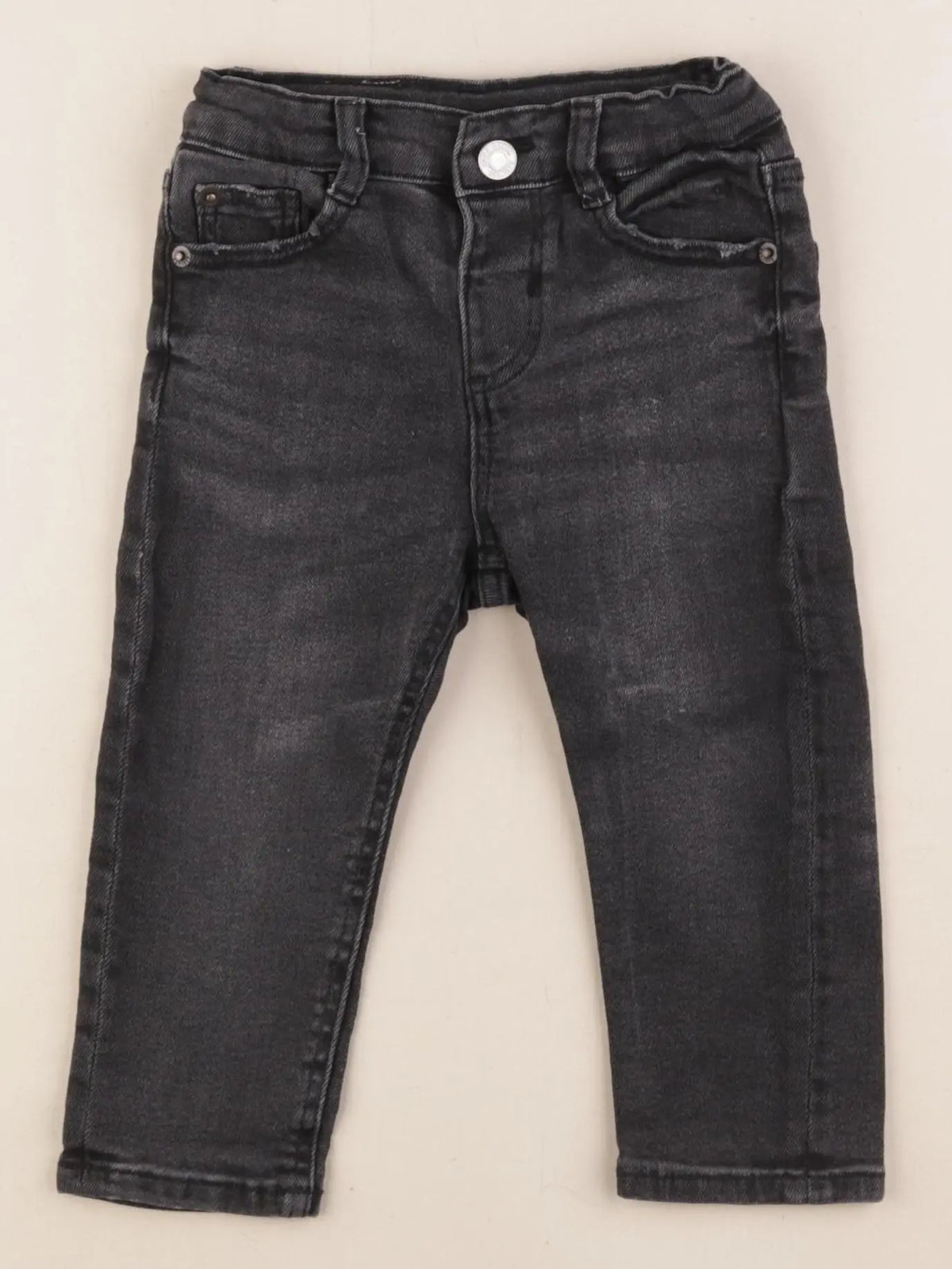 Zara - jean noir - 9/12 mois