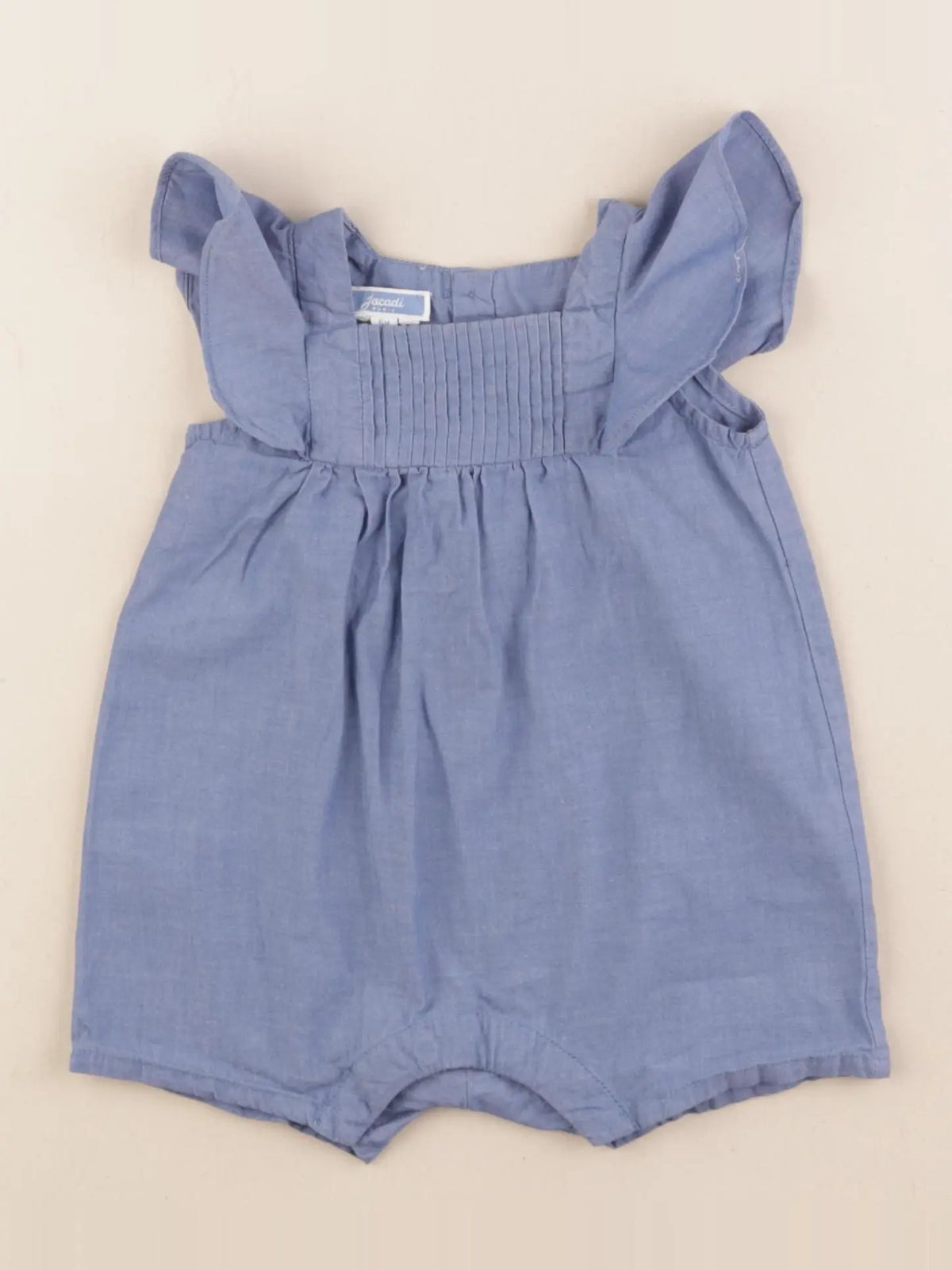 Jacadi - combinaison bleu - 6 mois