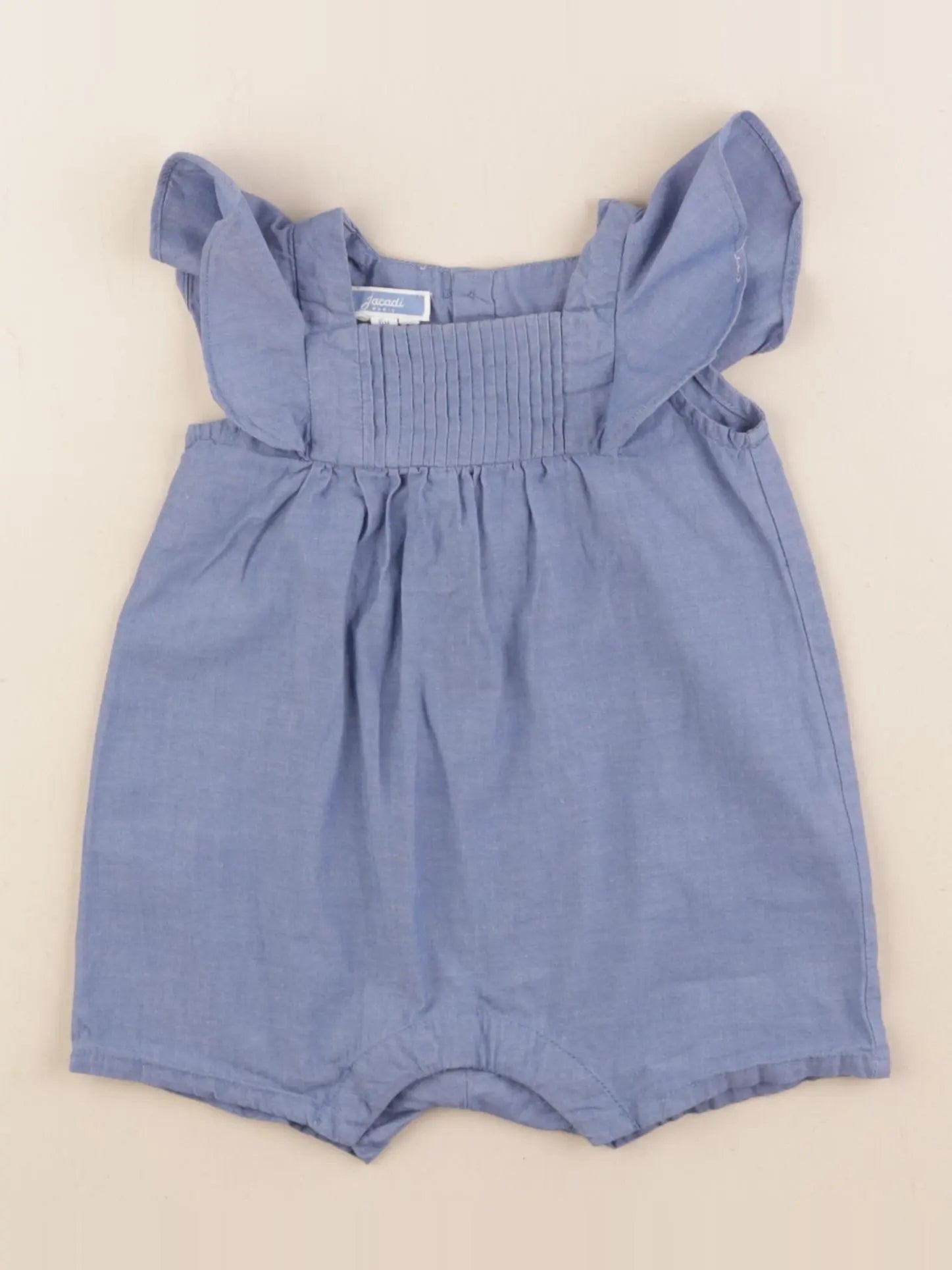Jacadi - combinaison bleu - 6 mois