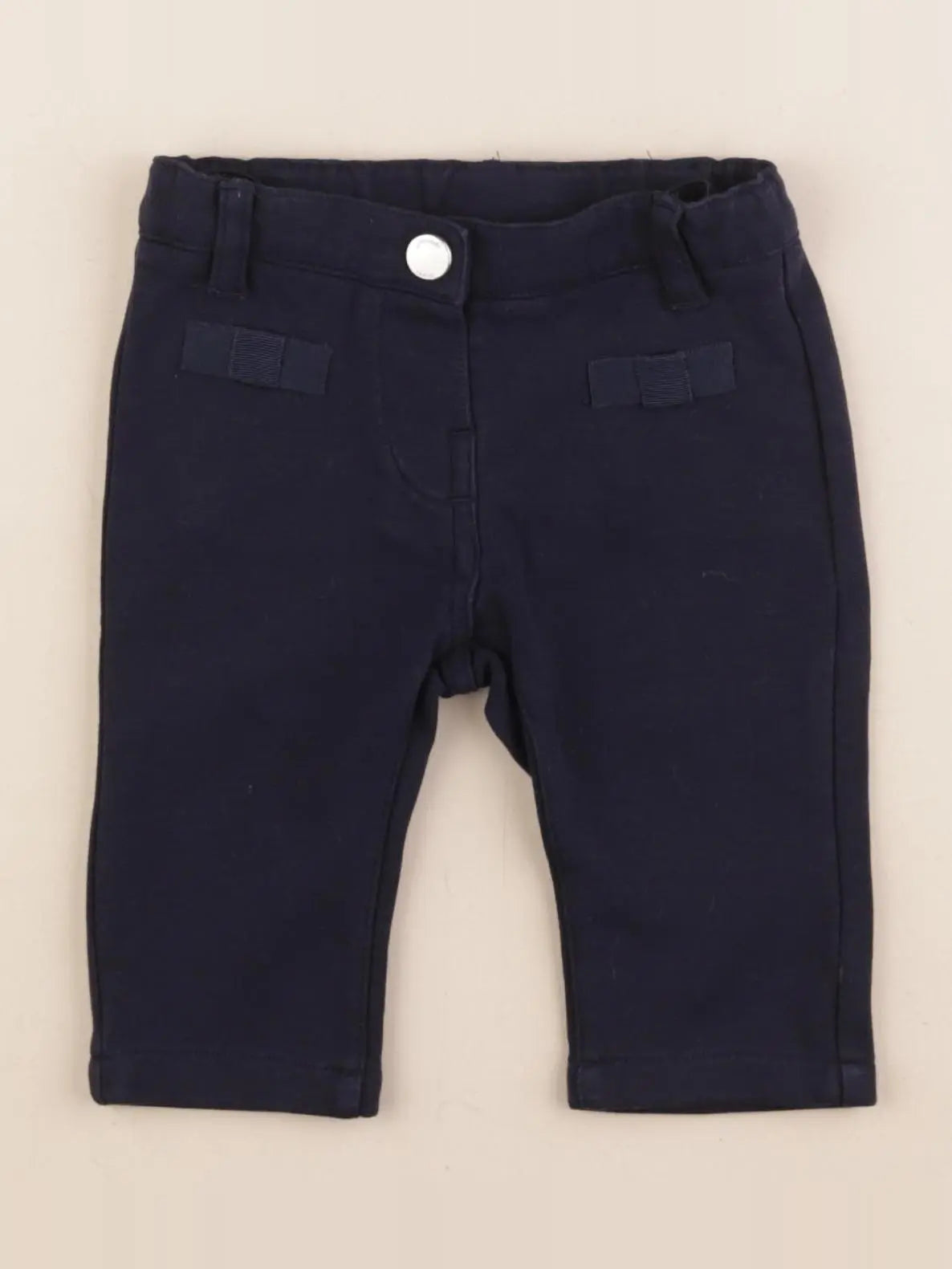 Jacadi - pantalon bleu - 6 mois