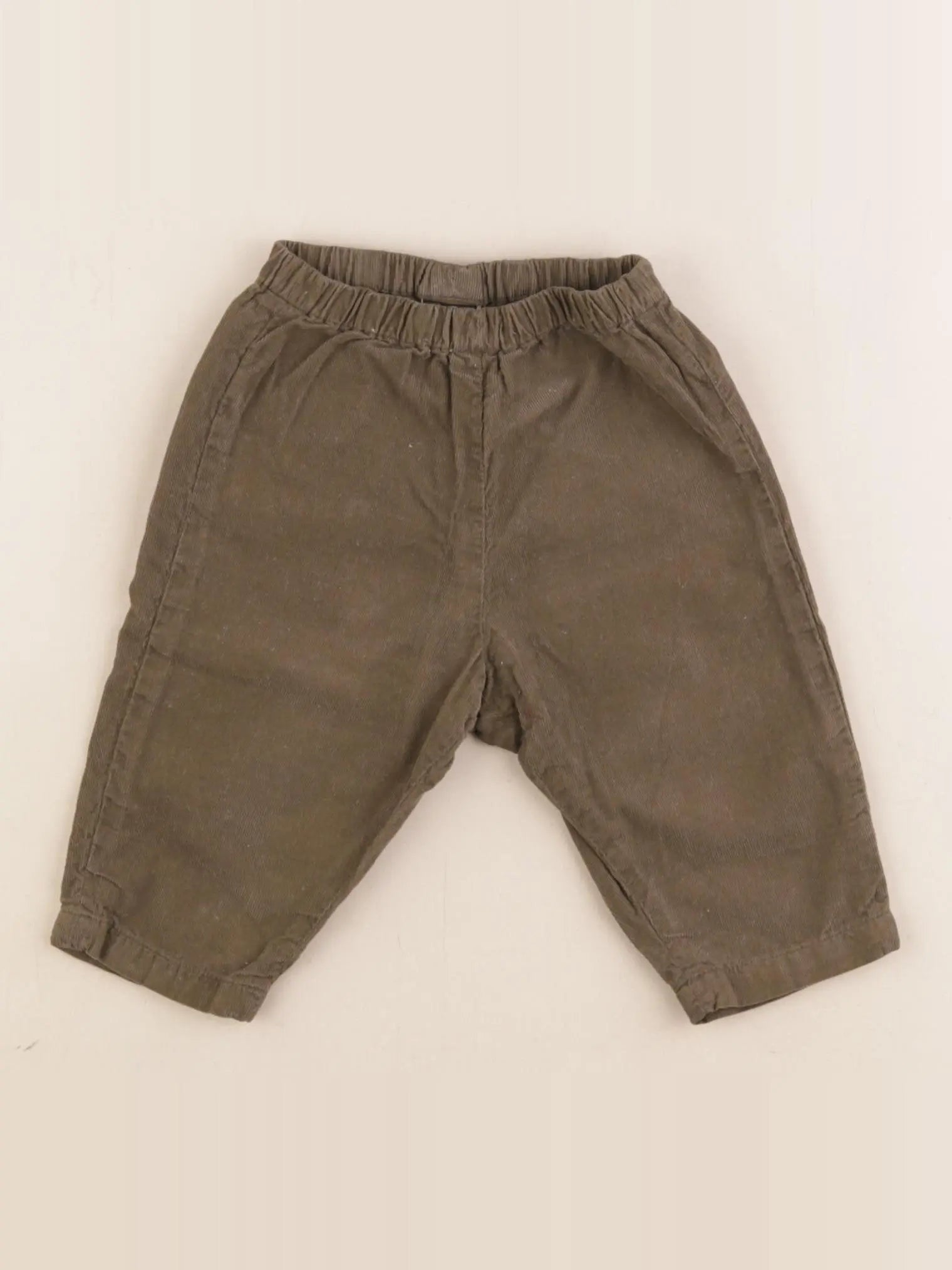 Bonton - pantalon marron - 6 mois