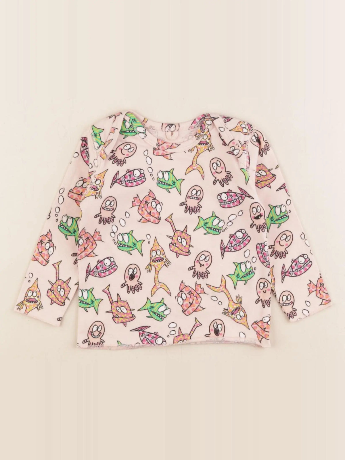 Stella McCartney Kids - tee-shirt rose - 6 mois