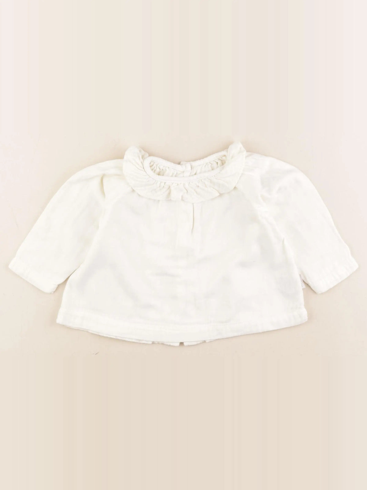 Poudre Organic - blouse beige - 6 mois