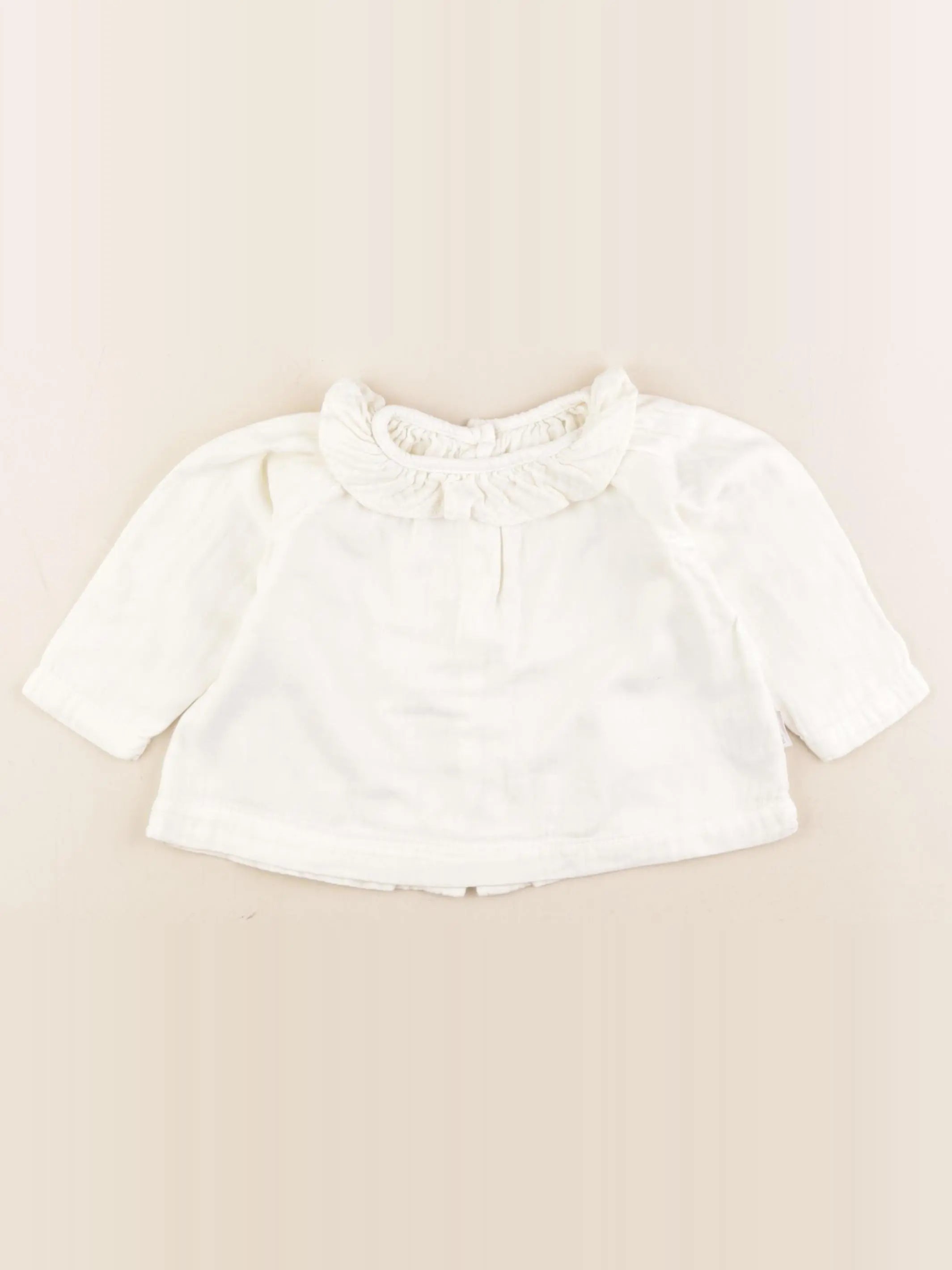 Poudre Organic - blouse beige - 6 mois
