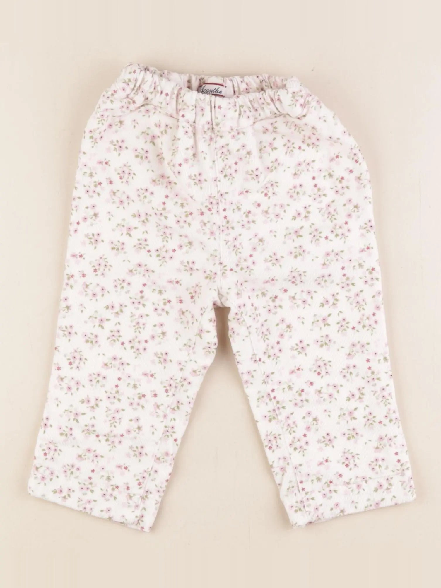 Acanthe - pantalon multicolore - 12 mois
