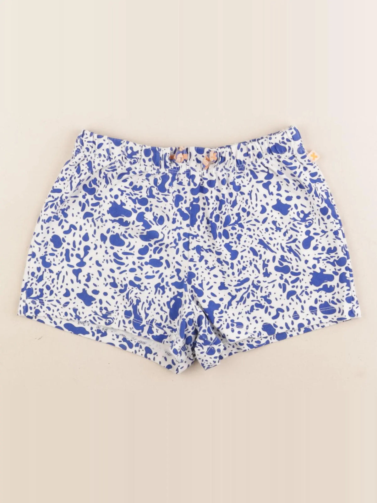 Tiny Cottons - short bleu, blanc - 6 ans