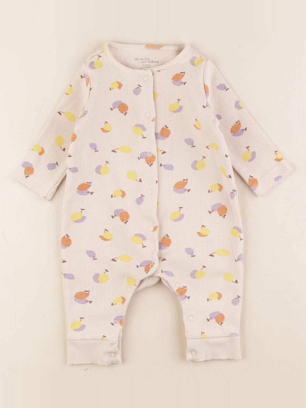 DPAM - pyjama coton beige - 6 mois
