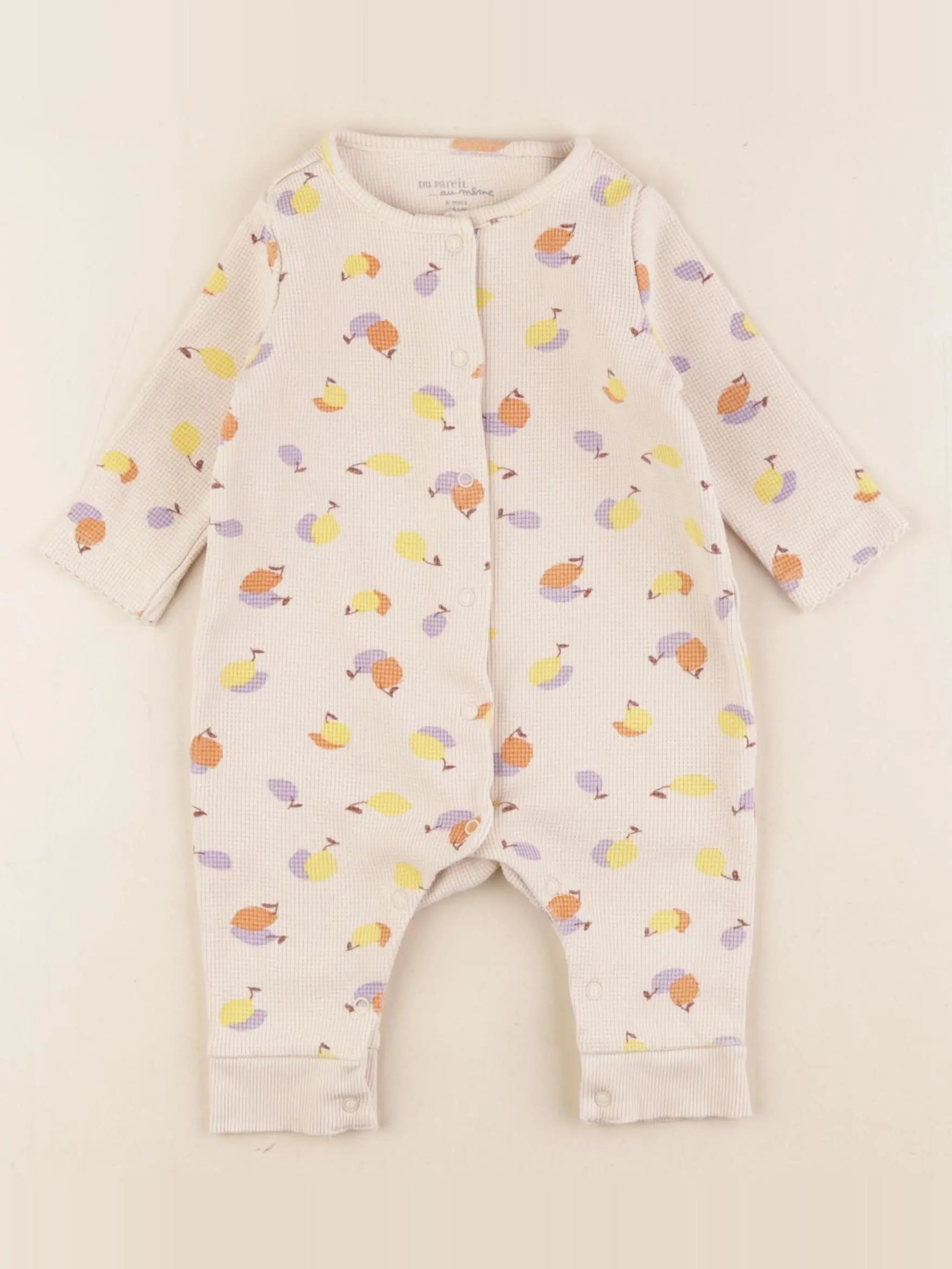 DPAM - pyjama coton beige - 6 mois