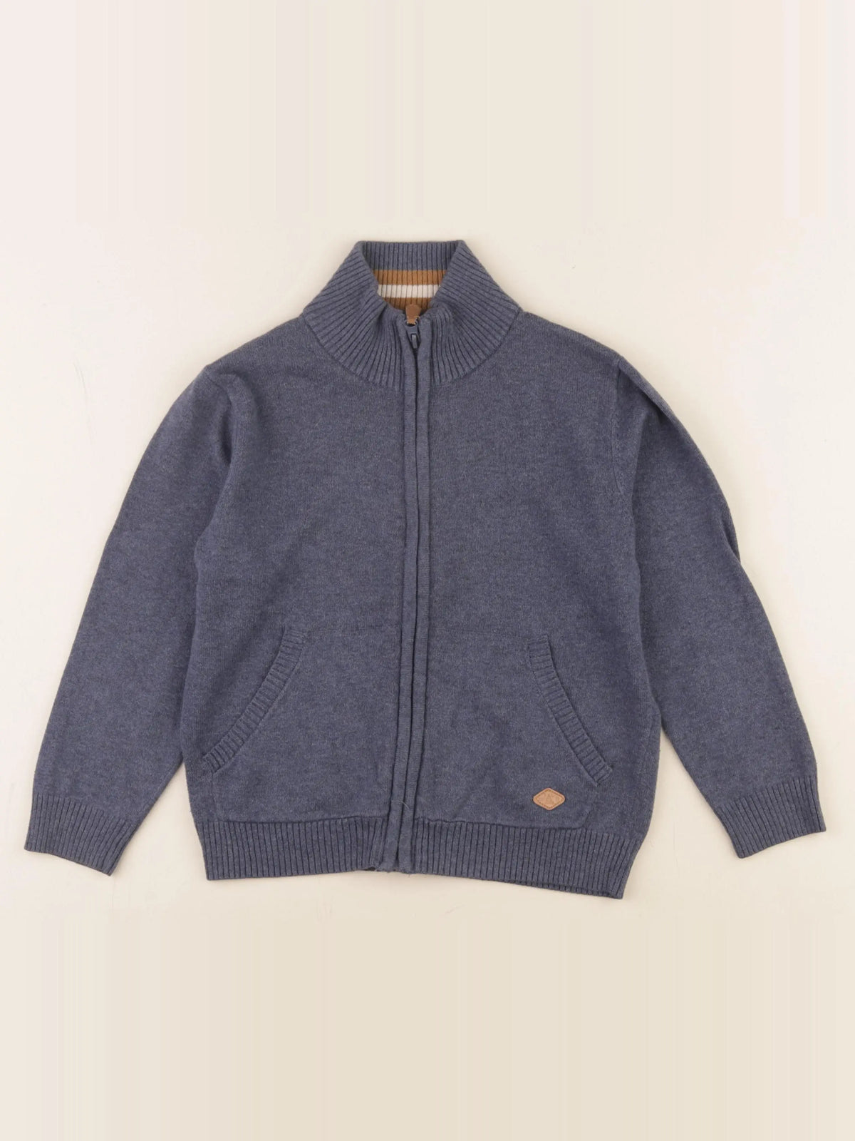 Vertbaudet - gilet bleu - 5 ans