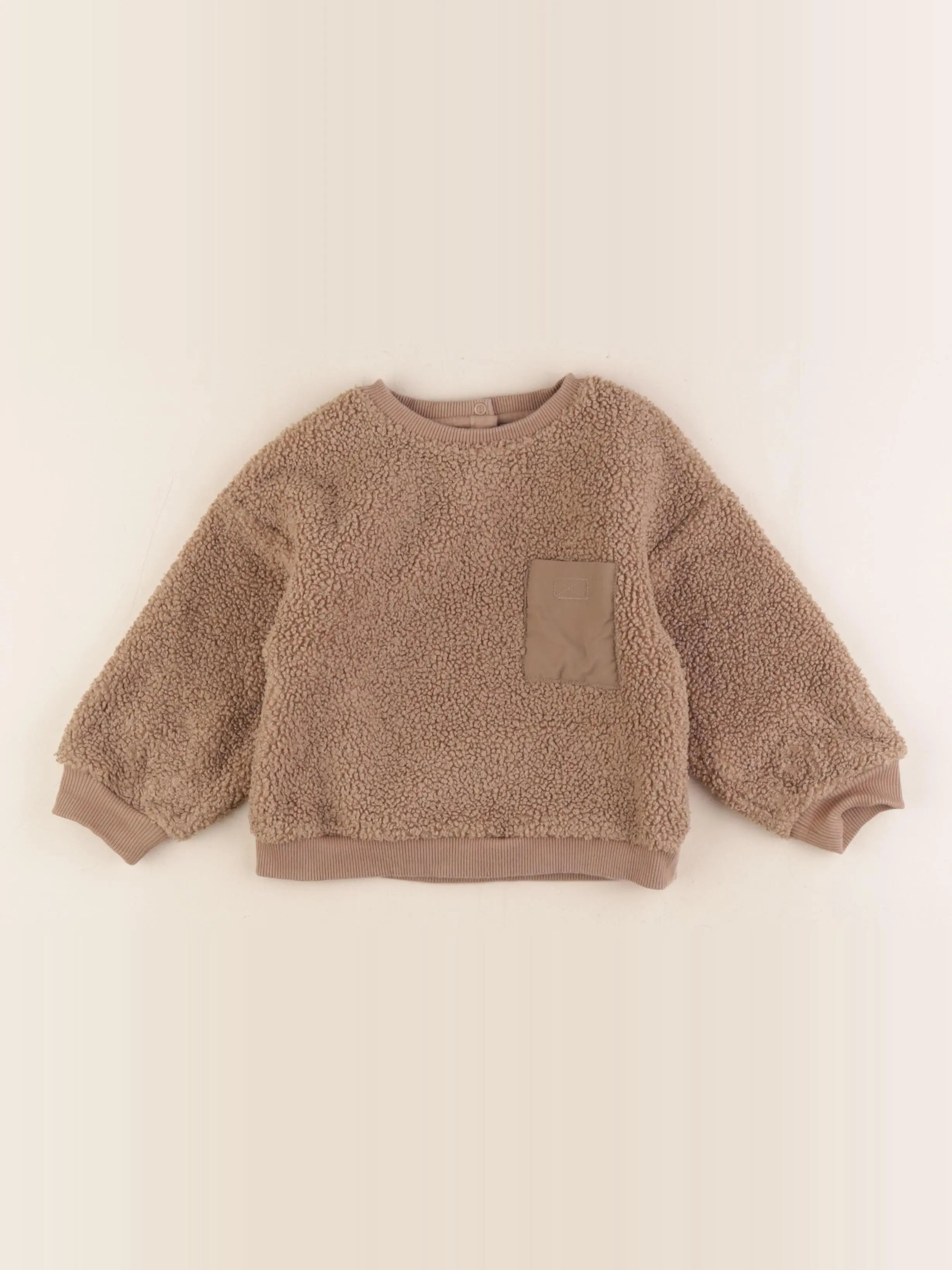 Vertbaudet - pull marron - 2 ans